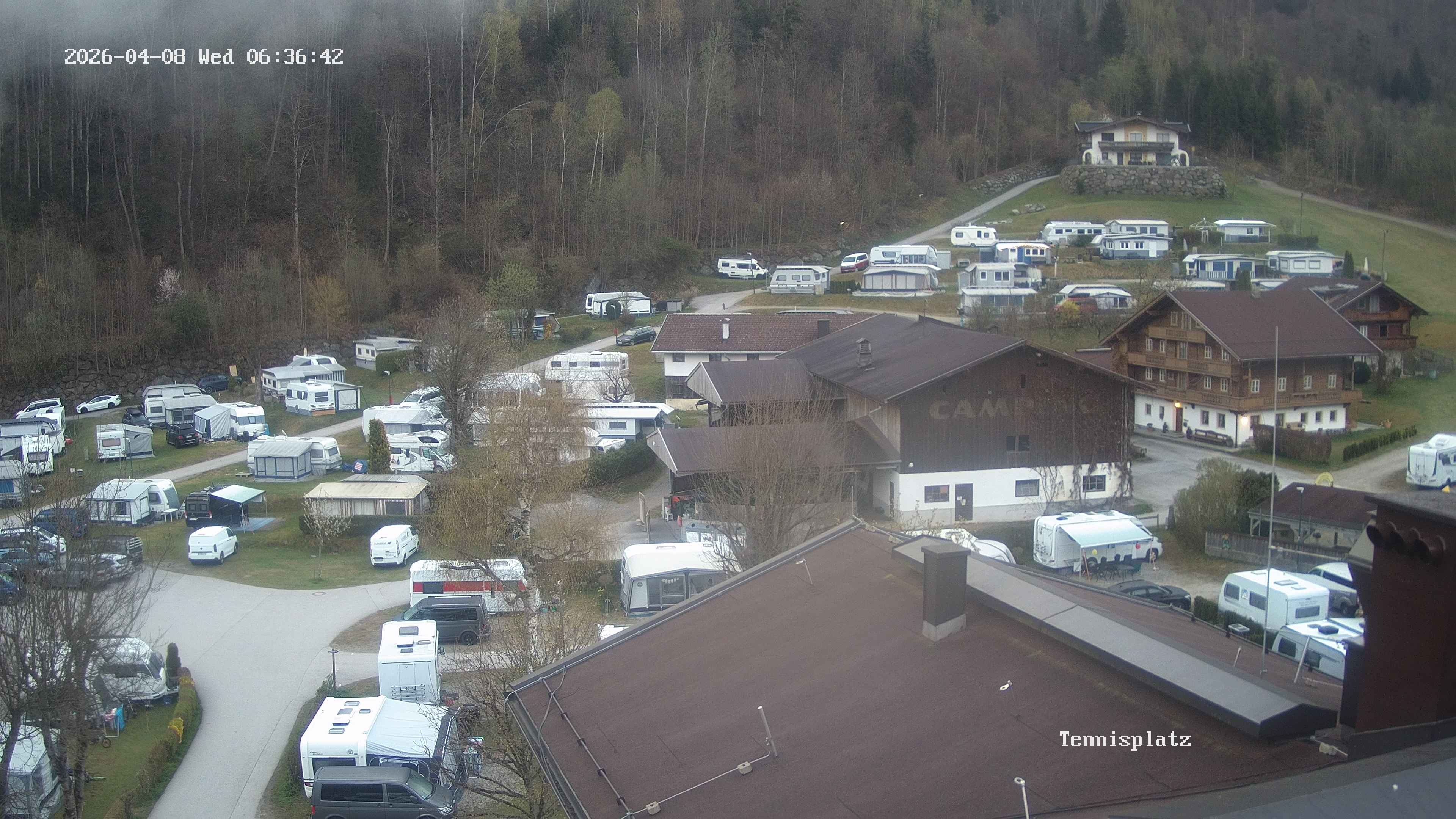 Archiv Foto Webcam Camping Aufenfeld - Appartements