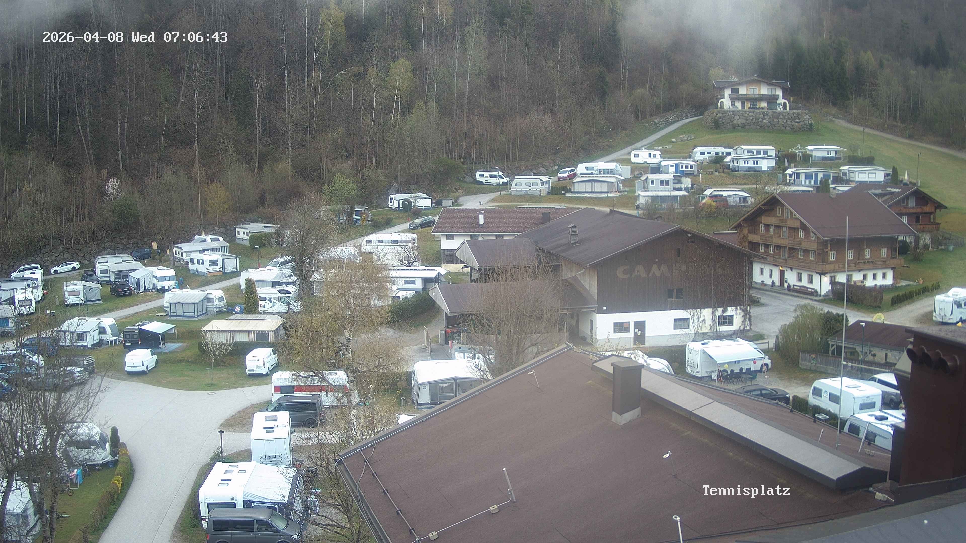 Archiv Foto Webcam Camping Aufenfeld - Appartements