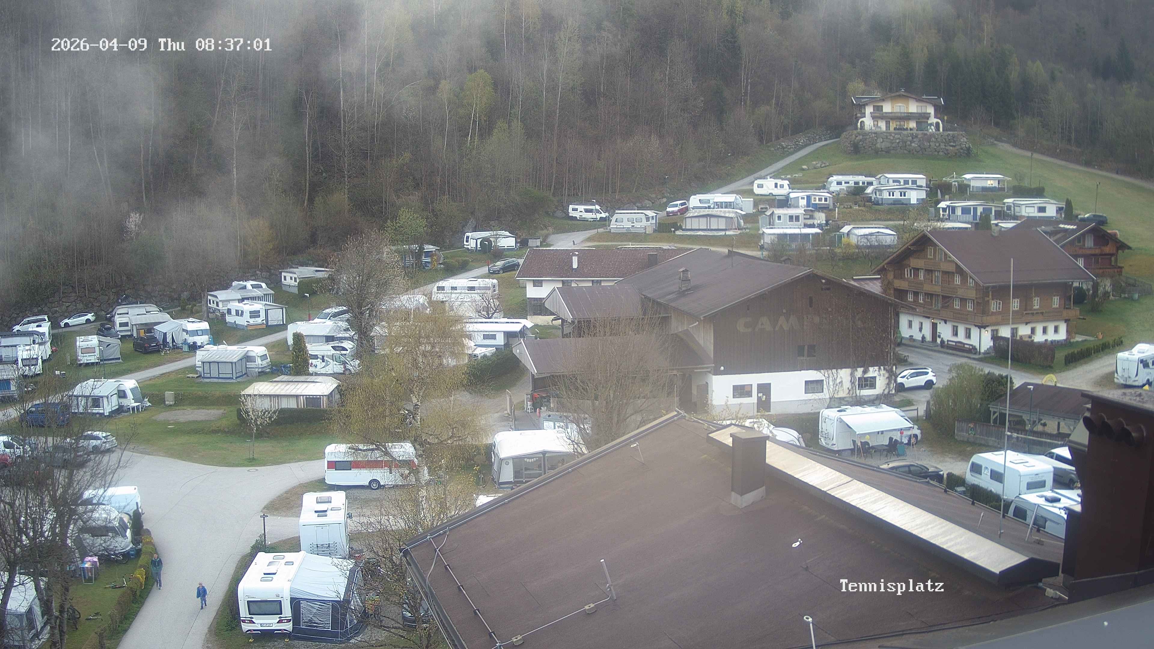 Archived image Webcam Camping Aufenfeld - View Wiesenhof