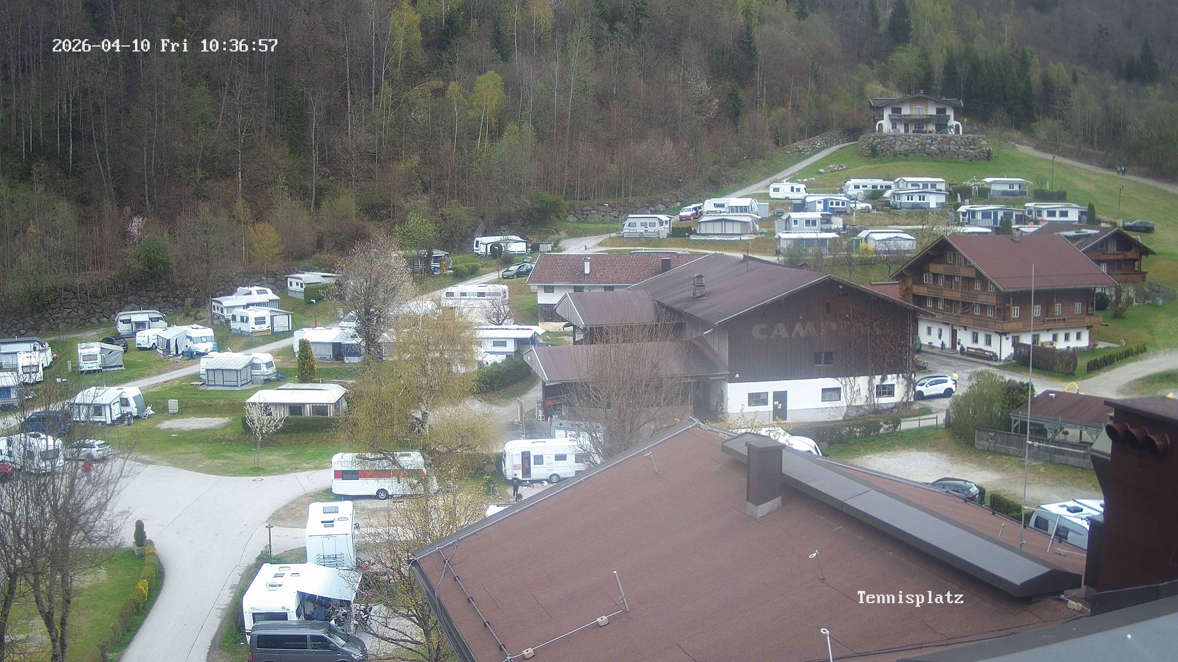 Archiv Foto Webcam Camping Aufenfeld - Appartements
