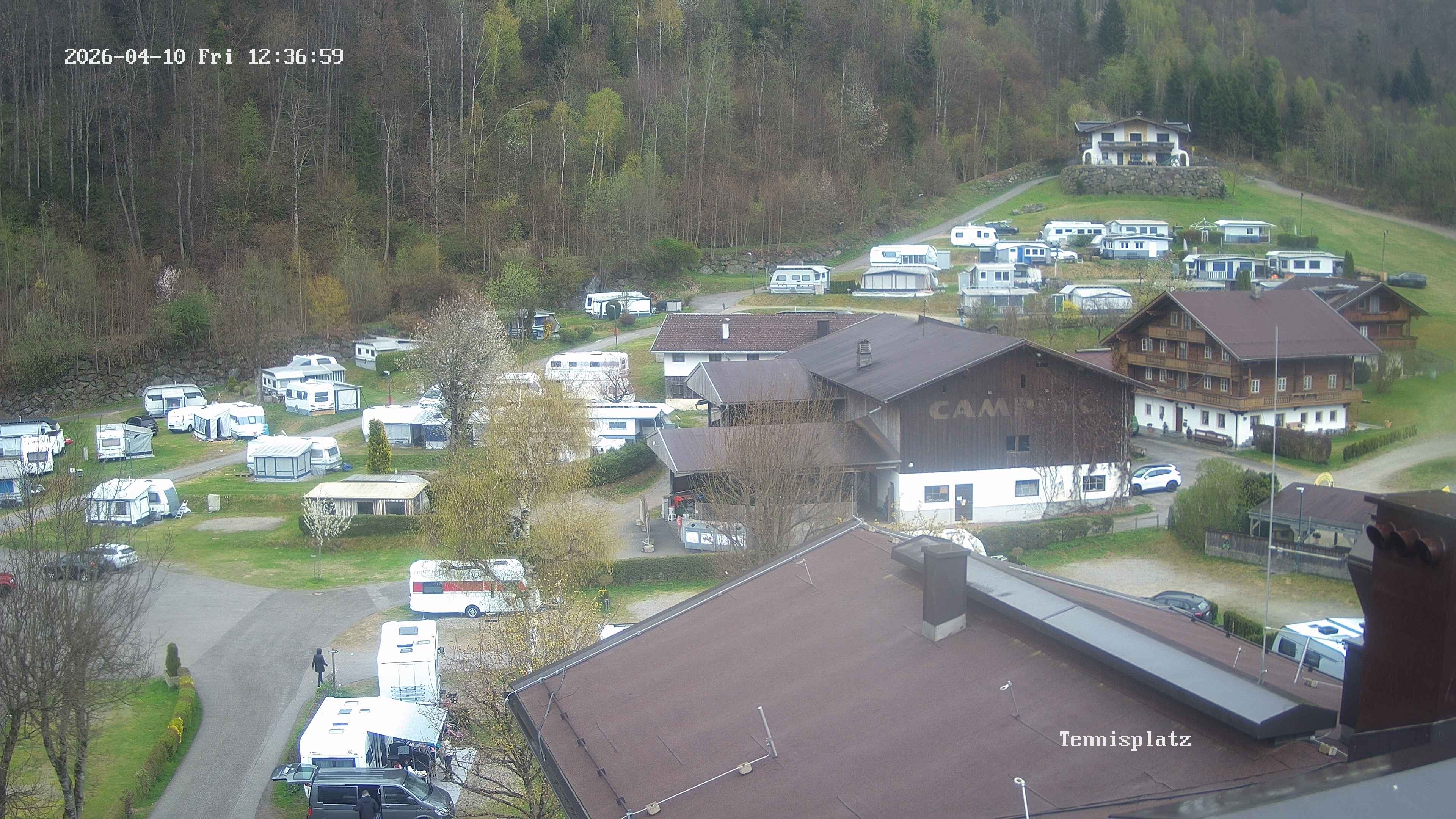 Archiv Foto Webcam Camping Aufenfeld - Appartements