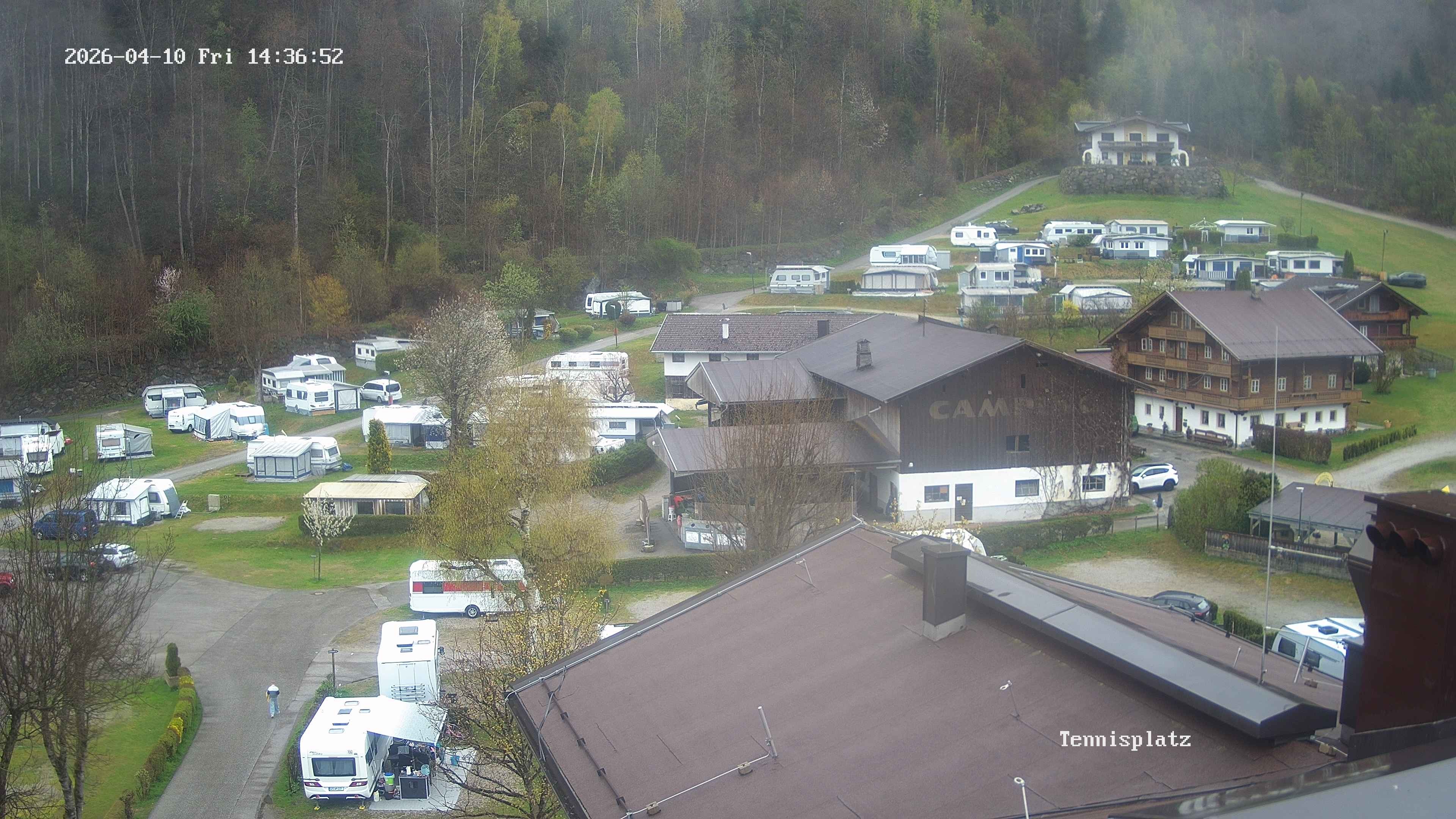 Archiv Foto Webcam Camping Aufenfeld - Appartements
