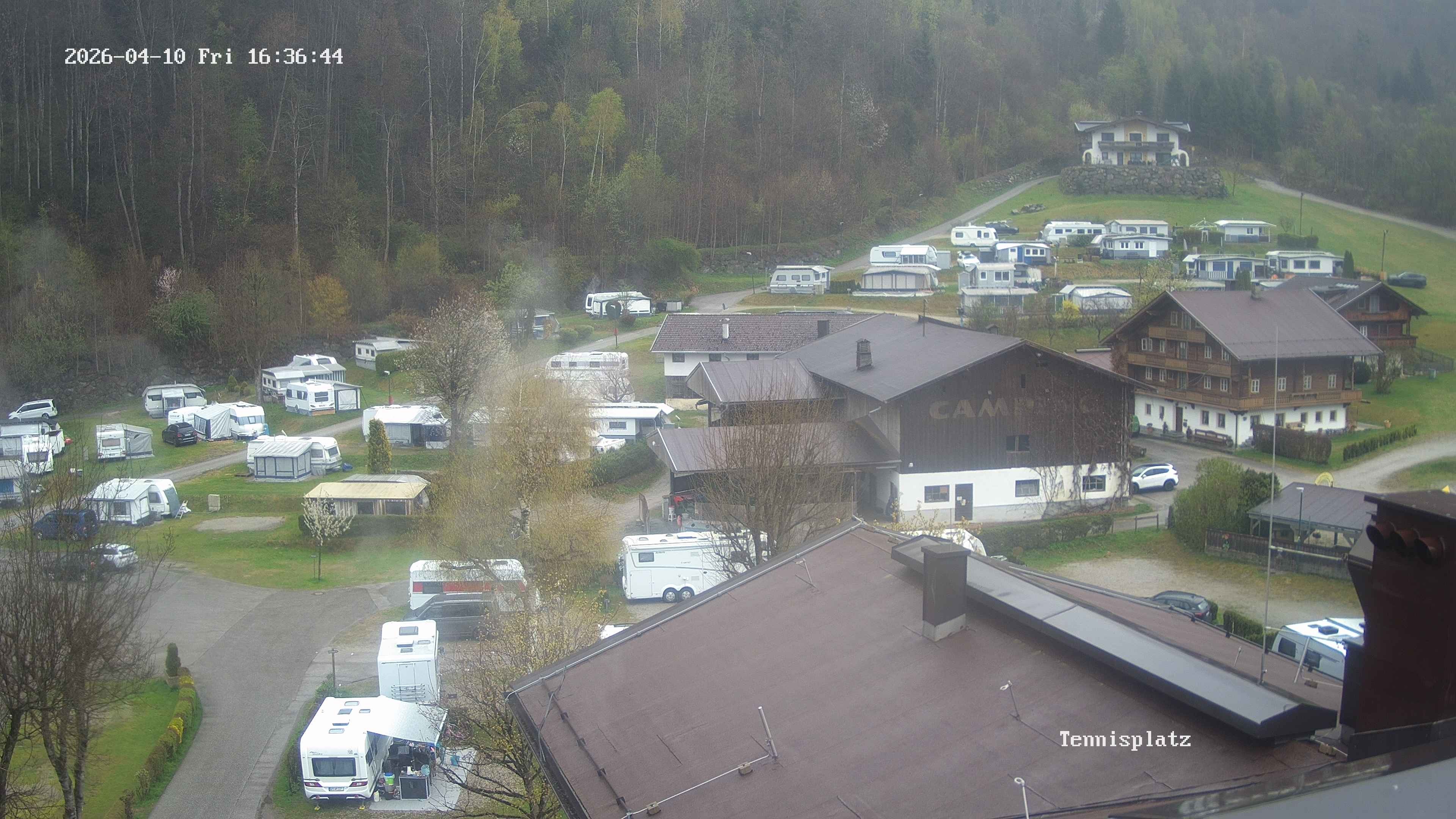 Archiv Foto Webcam Camping Aufenfeld - Appartements