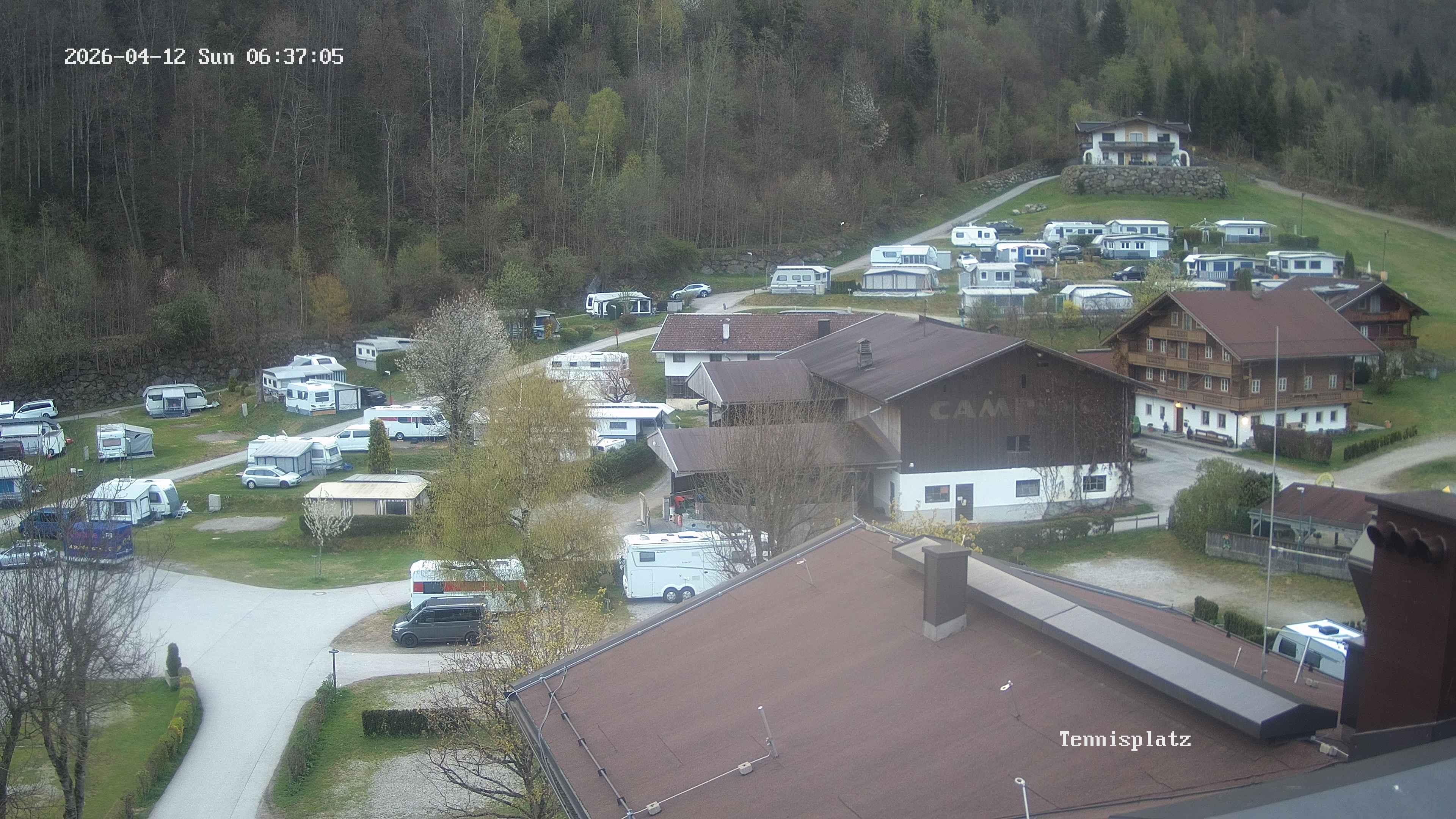 Archiv Foto Webcam Camping Aufenfeld - Appartements