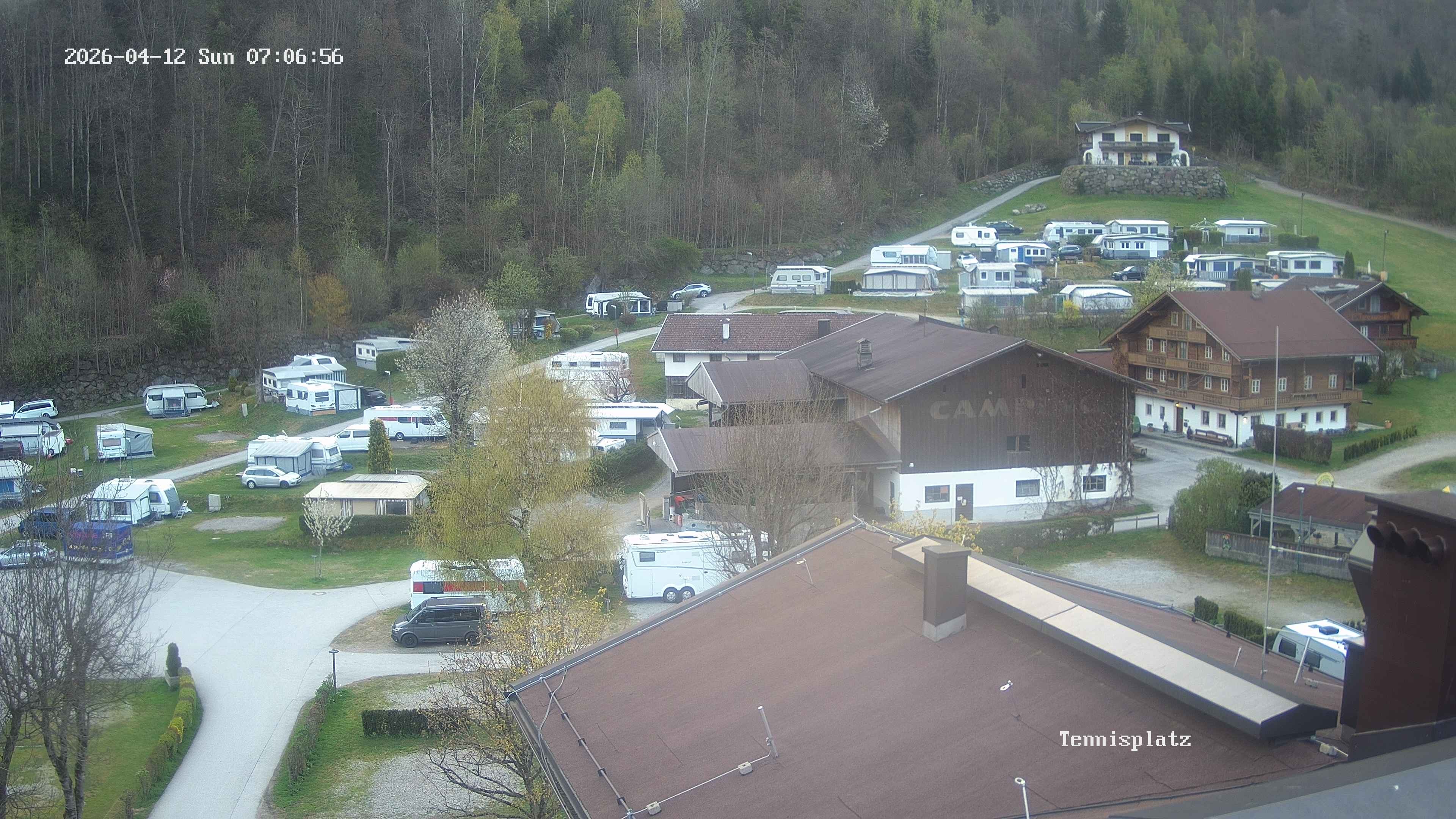 Archiv Foto Webcam Camping Aufenfeld - Appartements