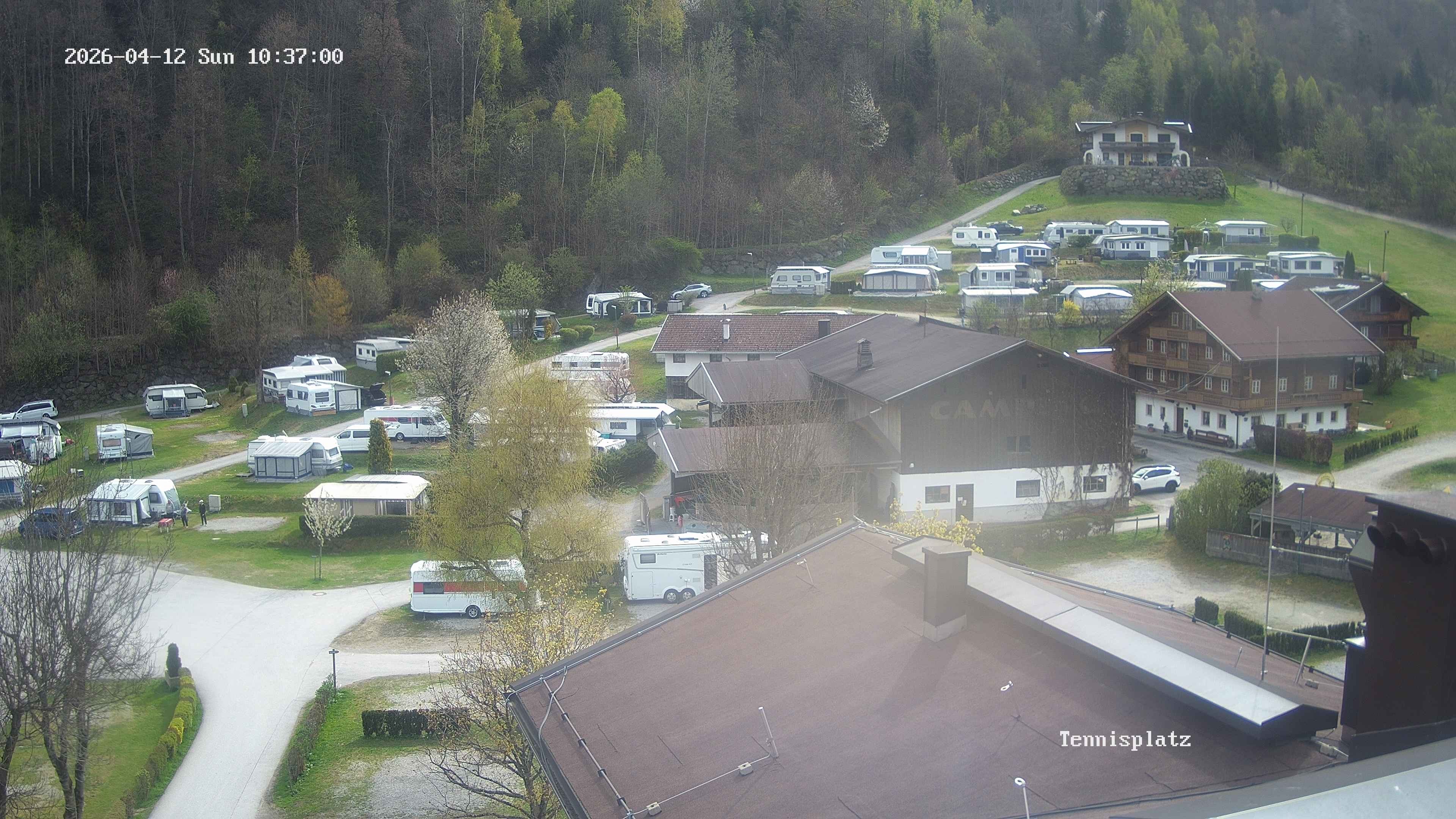 Archiv Foto Webcam Camping Aufenfeld - Appartements