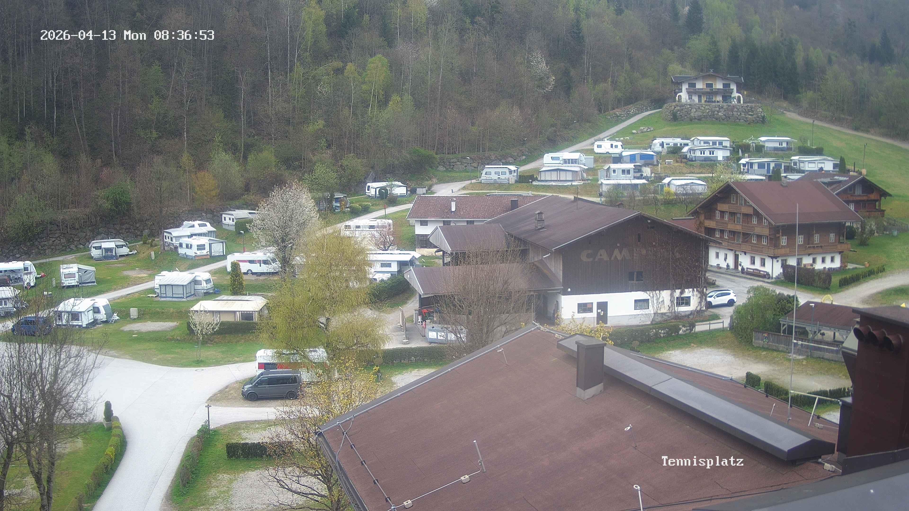 Archived image Webcam Camping Aufenfeld - View Wiesenhof
