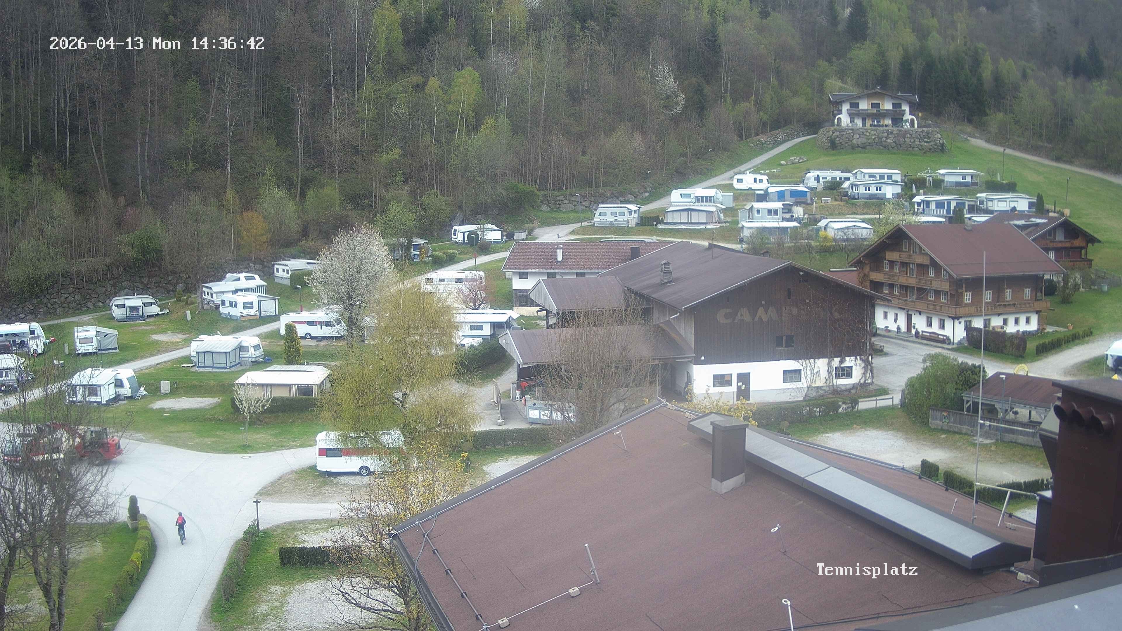 Archiv Foto Webcam Camping Aufenfeld - Appartements