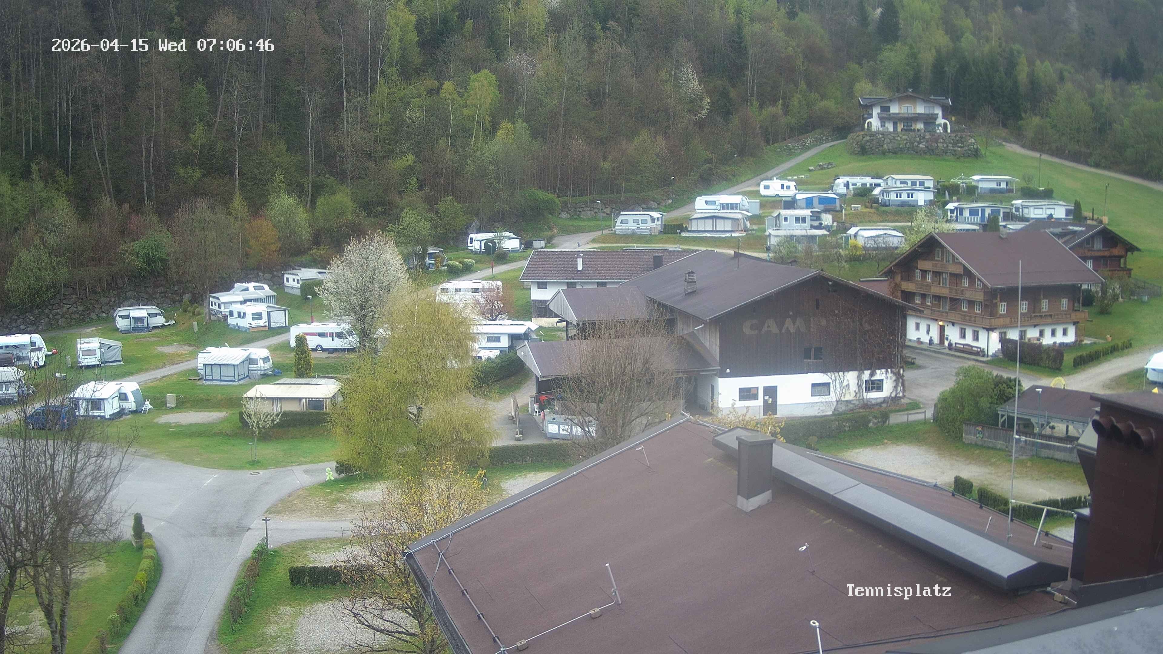 Archiv Foto Webcam Camping Aufenfeld - Appartements