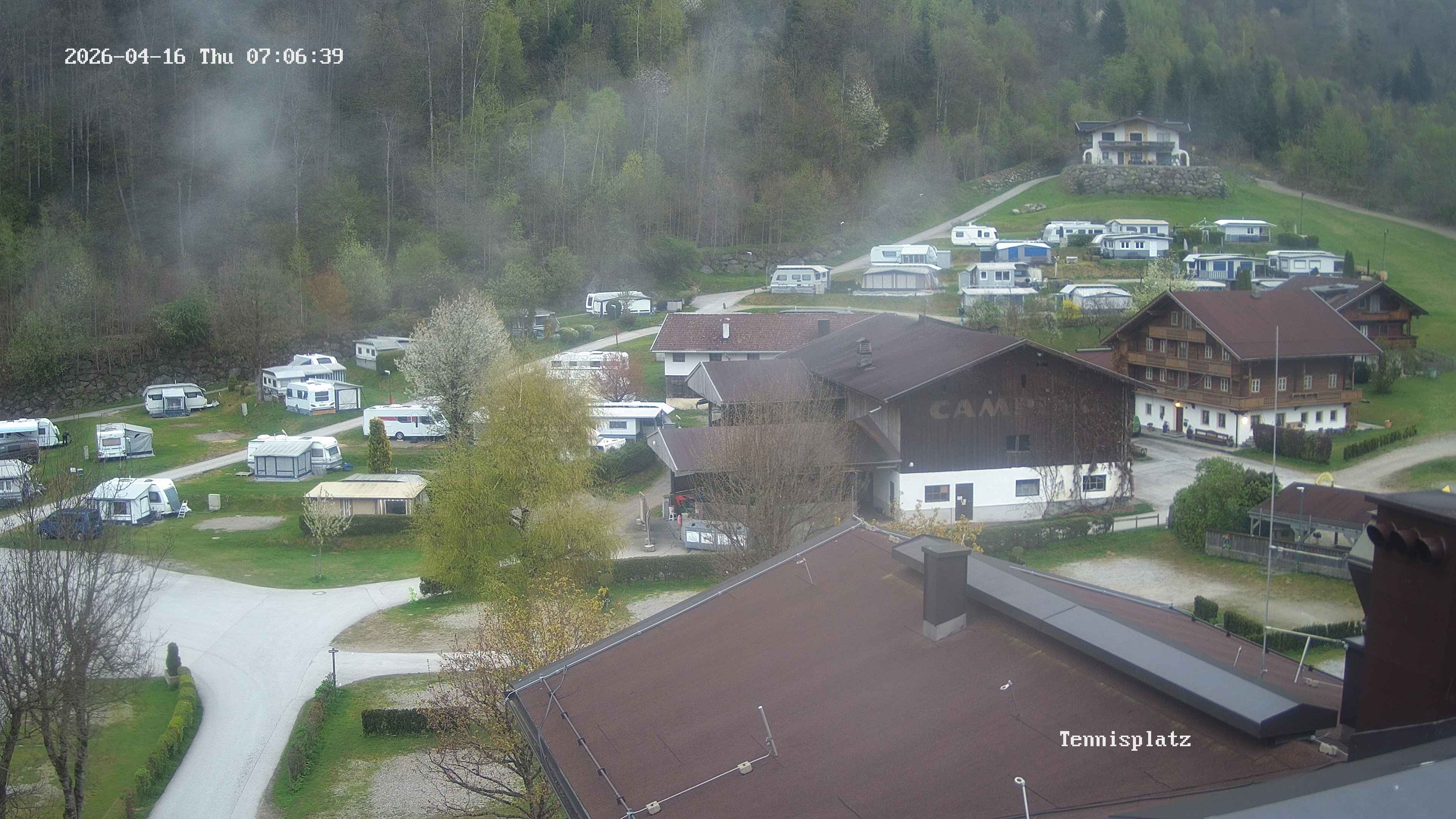 Archiv Foto Webcam Camping Aufenfeld - Appartements