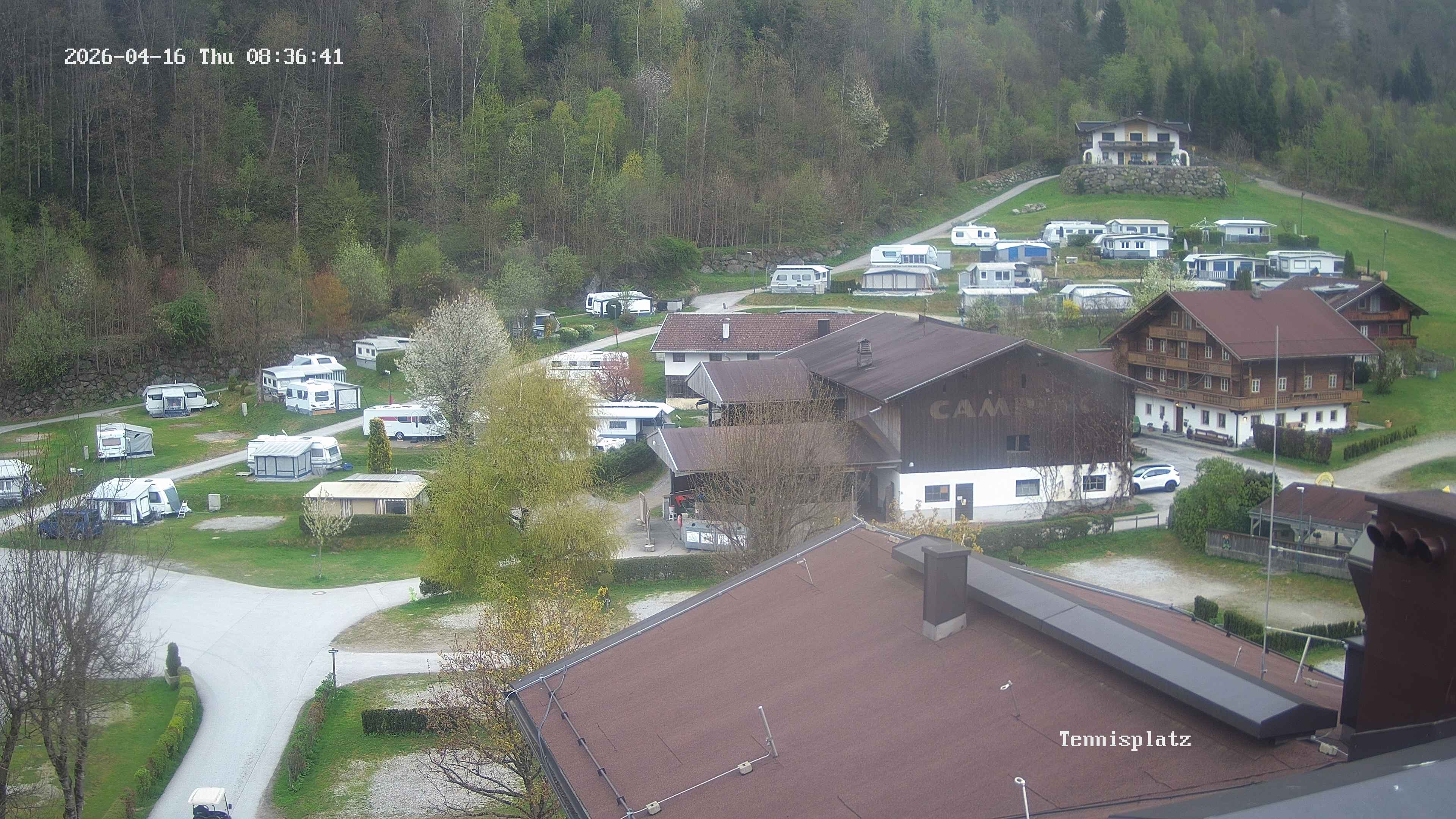 Archiv Foto Webcam Camping Aufenfeld - Appartements
