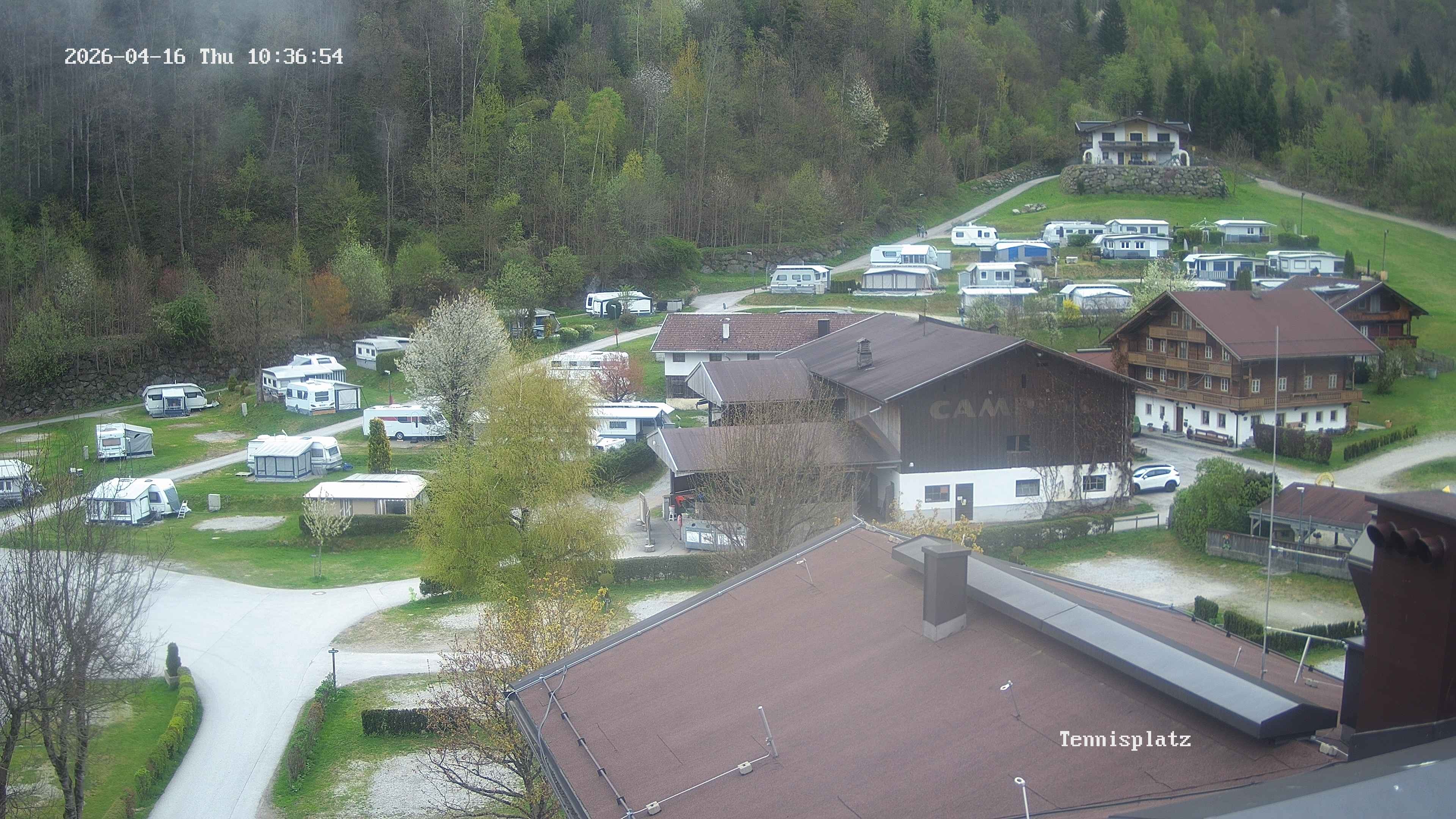 Archiv Foto Webcam Camping Aufenfeld - Appartements