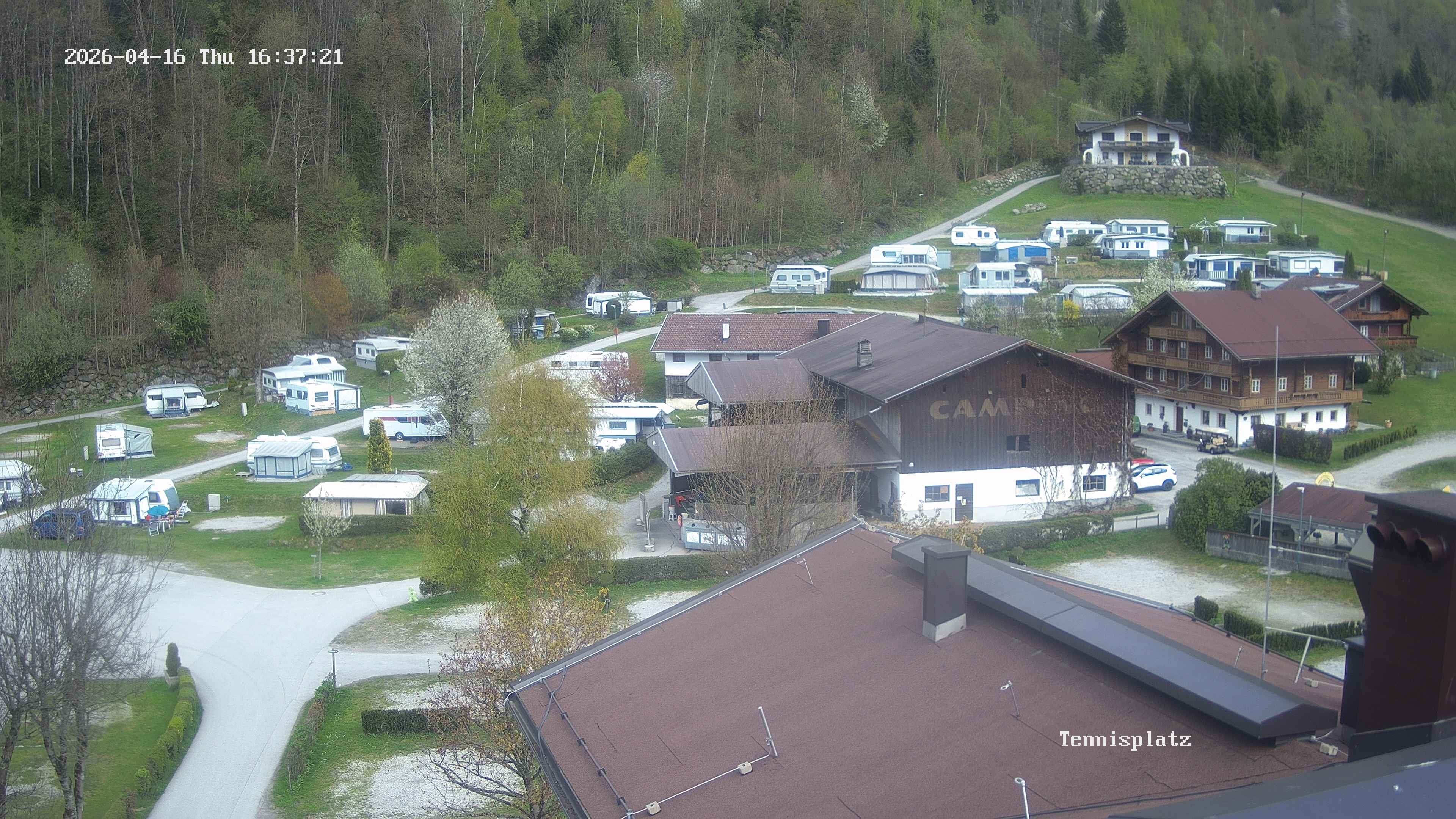 Archiv Foto Webcam Camping Aufenfeld - Appartements