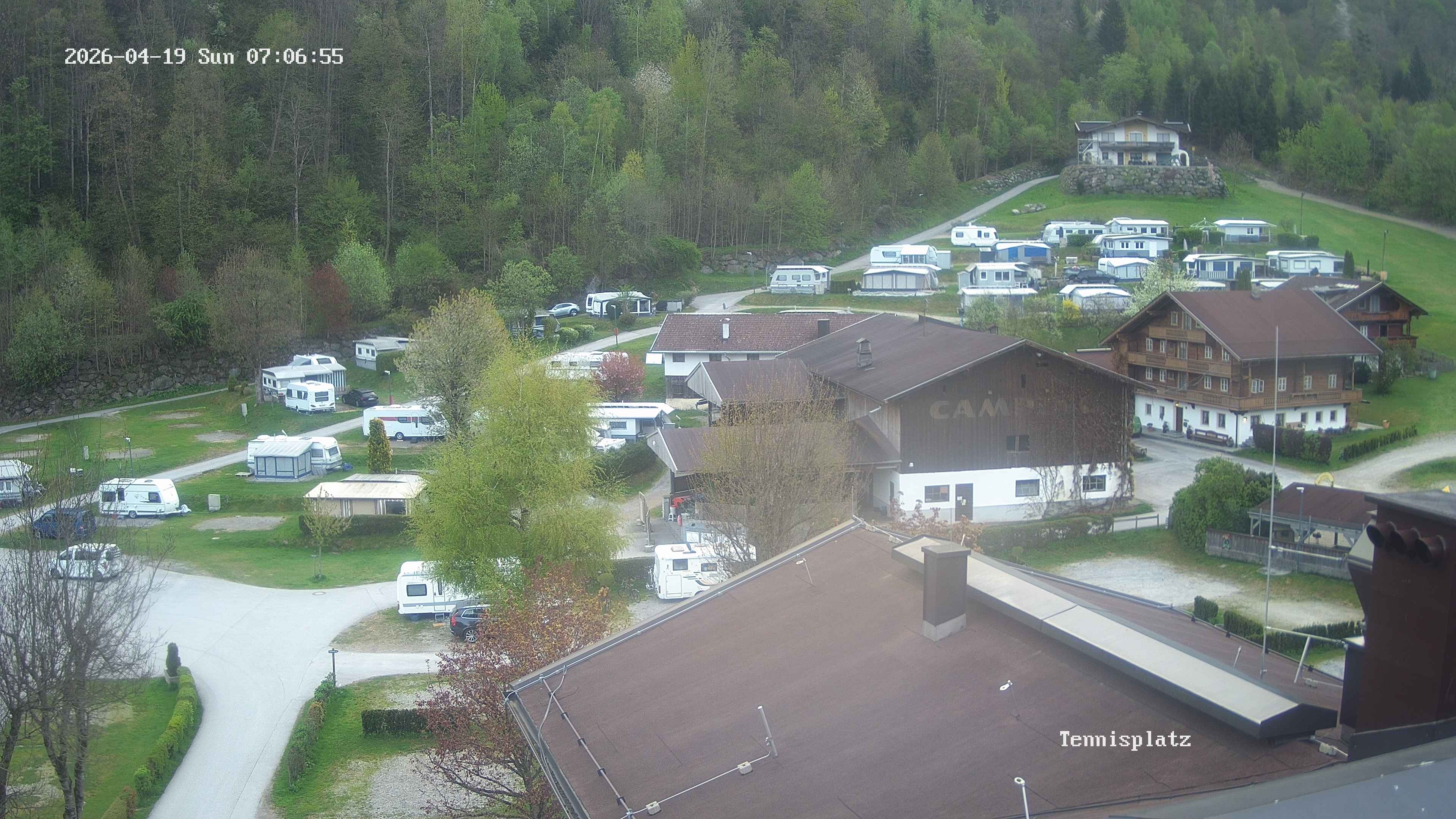 Archiv Foto Webcam Camping Aufenfeld - Appartements