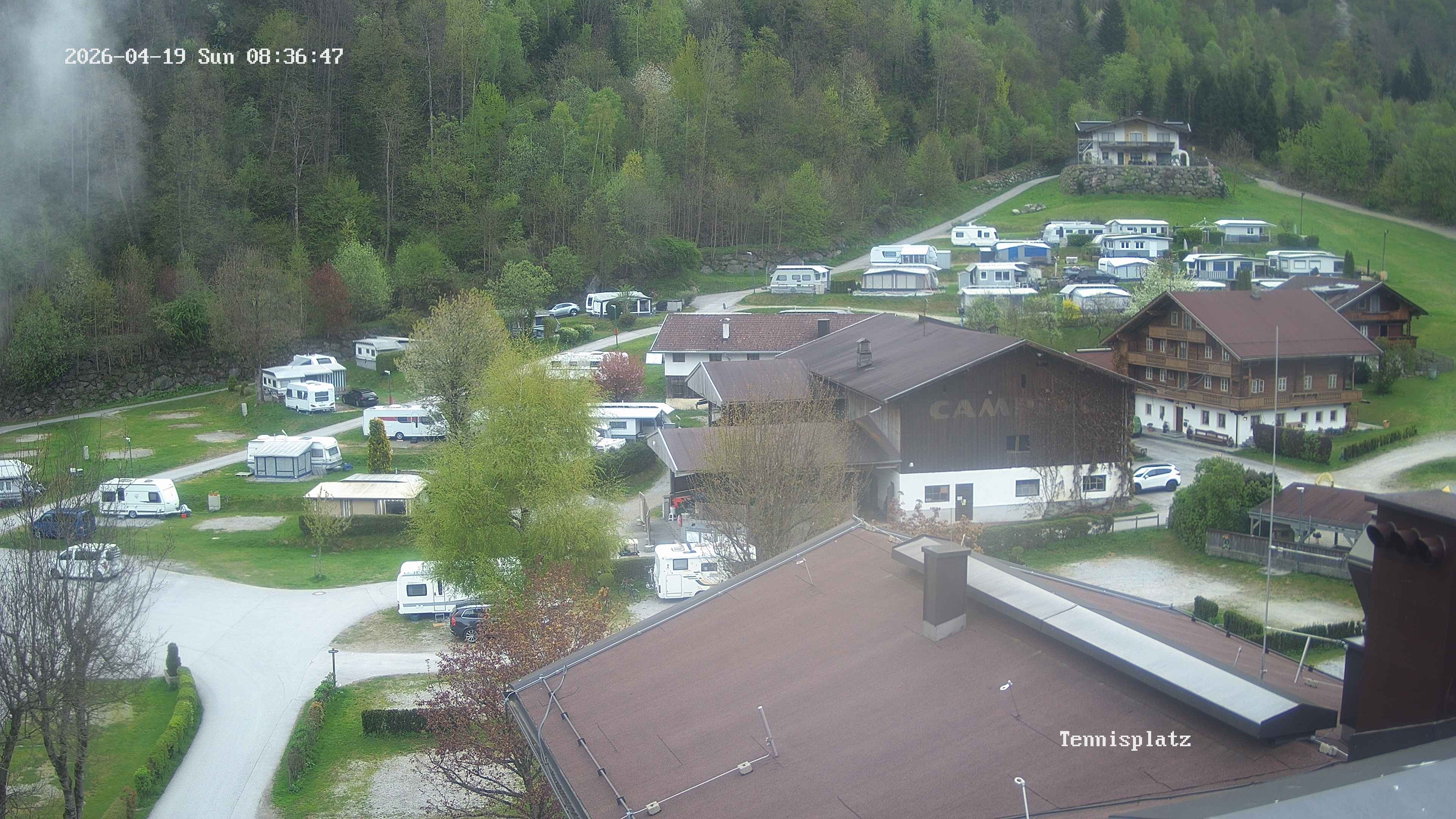 Archiv Foto Webcam Camping Aufenfeld - Appartements