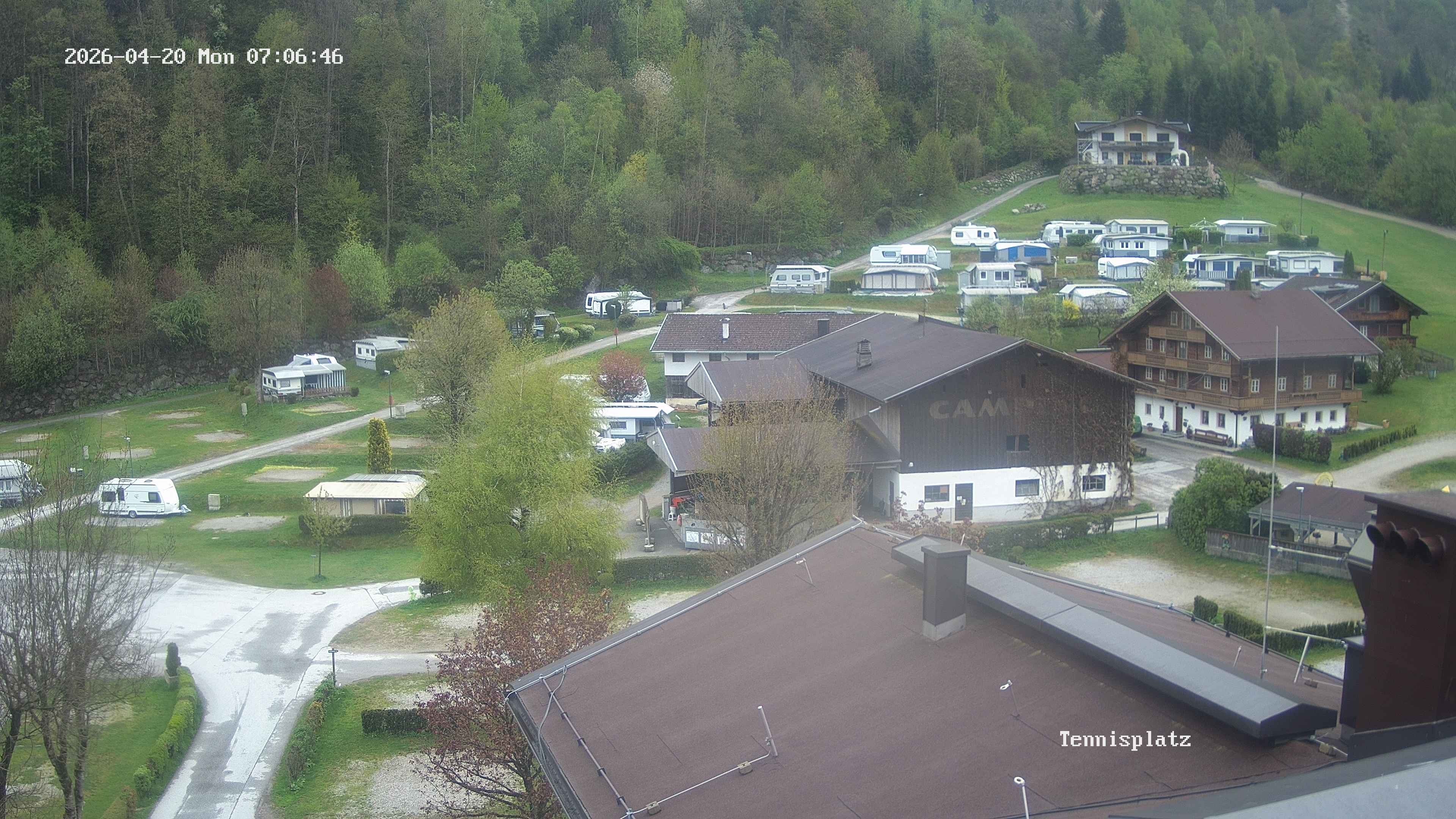 Archiv Foto Webcam Camping Aufenfeld - Appartements