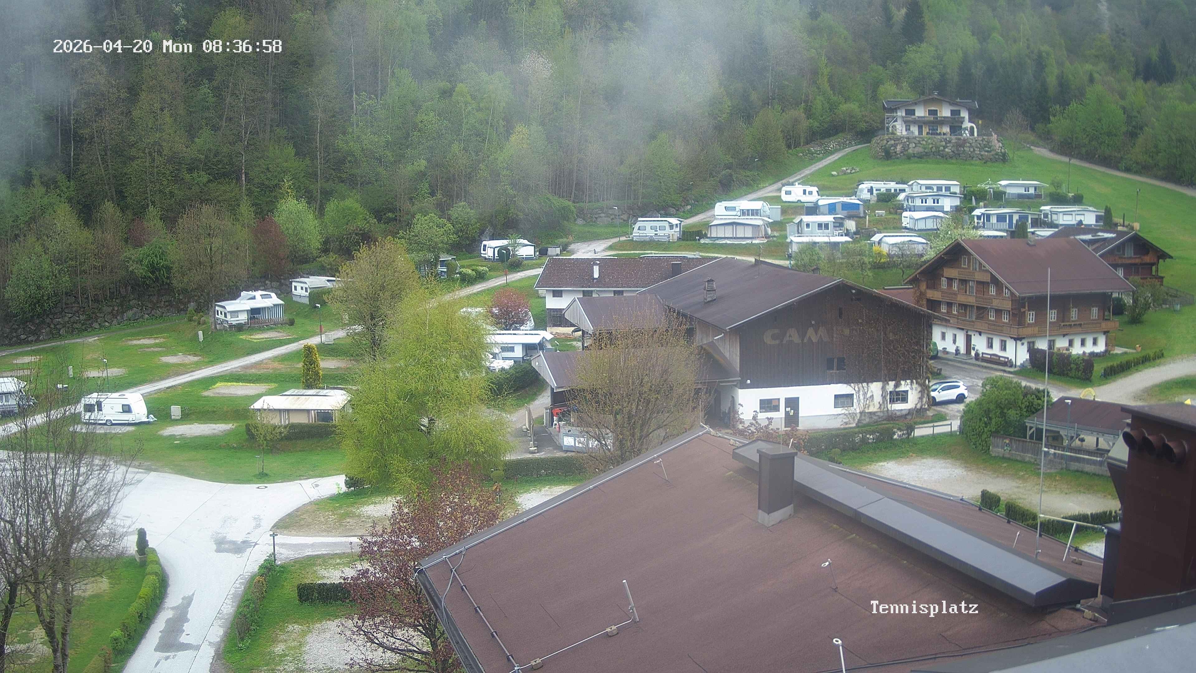 Archiv Foto Webcam Camping Aufenfeld - Appartements