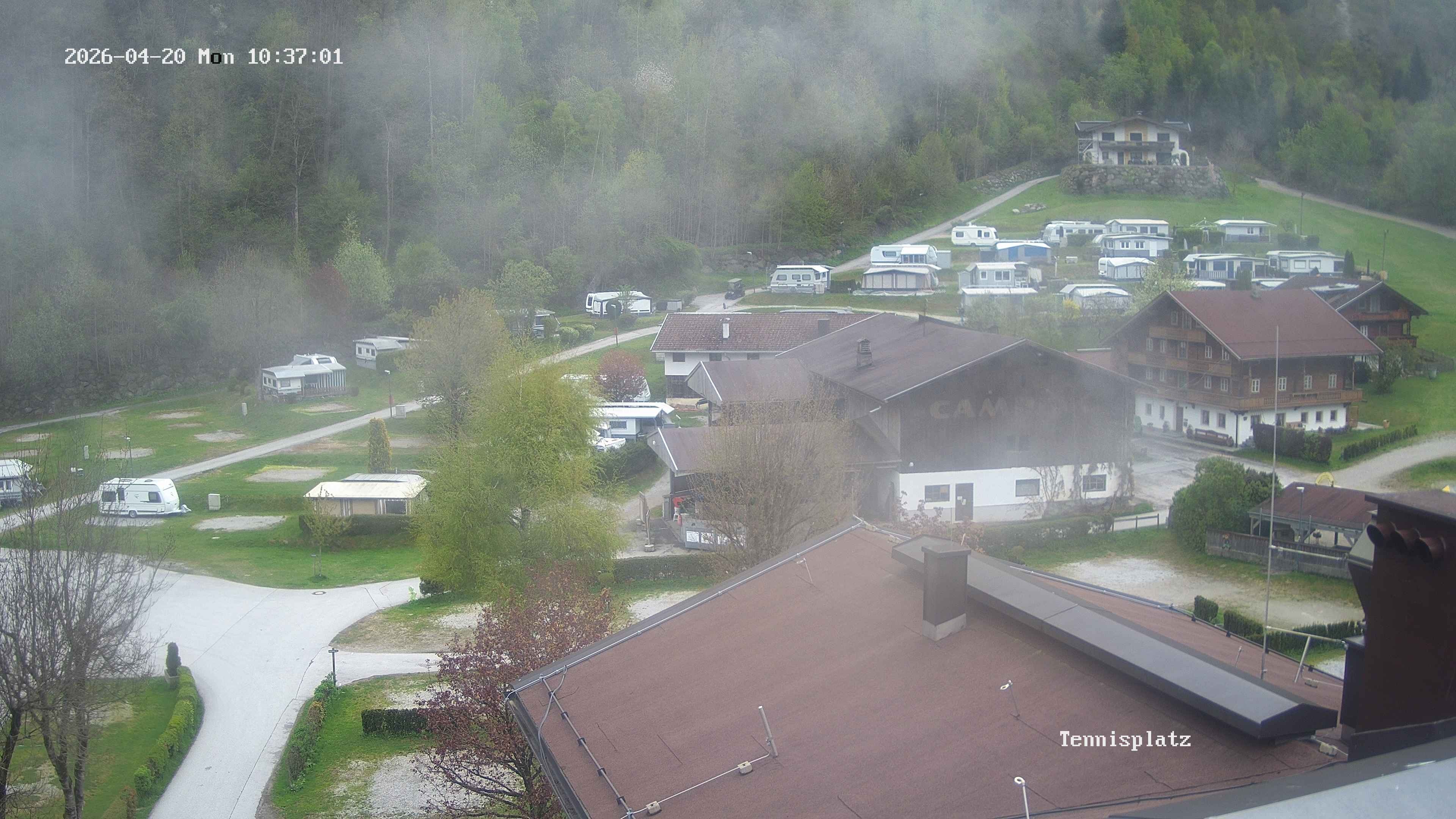 Archiv Foto Webcam Camping Aufenfeld - Appartements