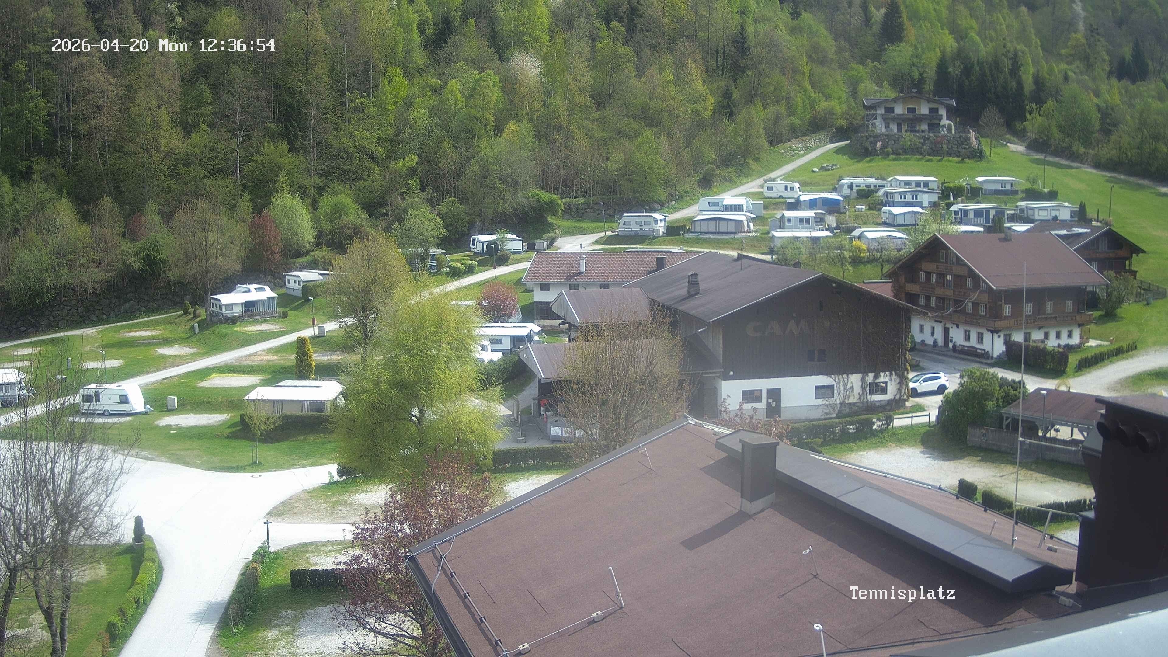 Archived image Webcam Camping Aufenfeld - View Wiesenhof