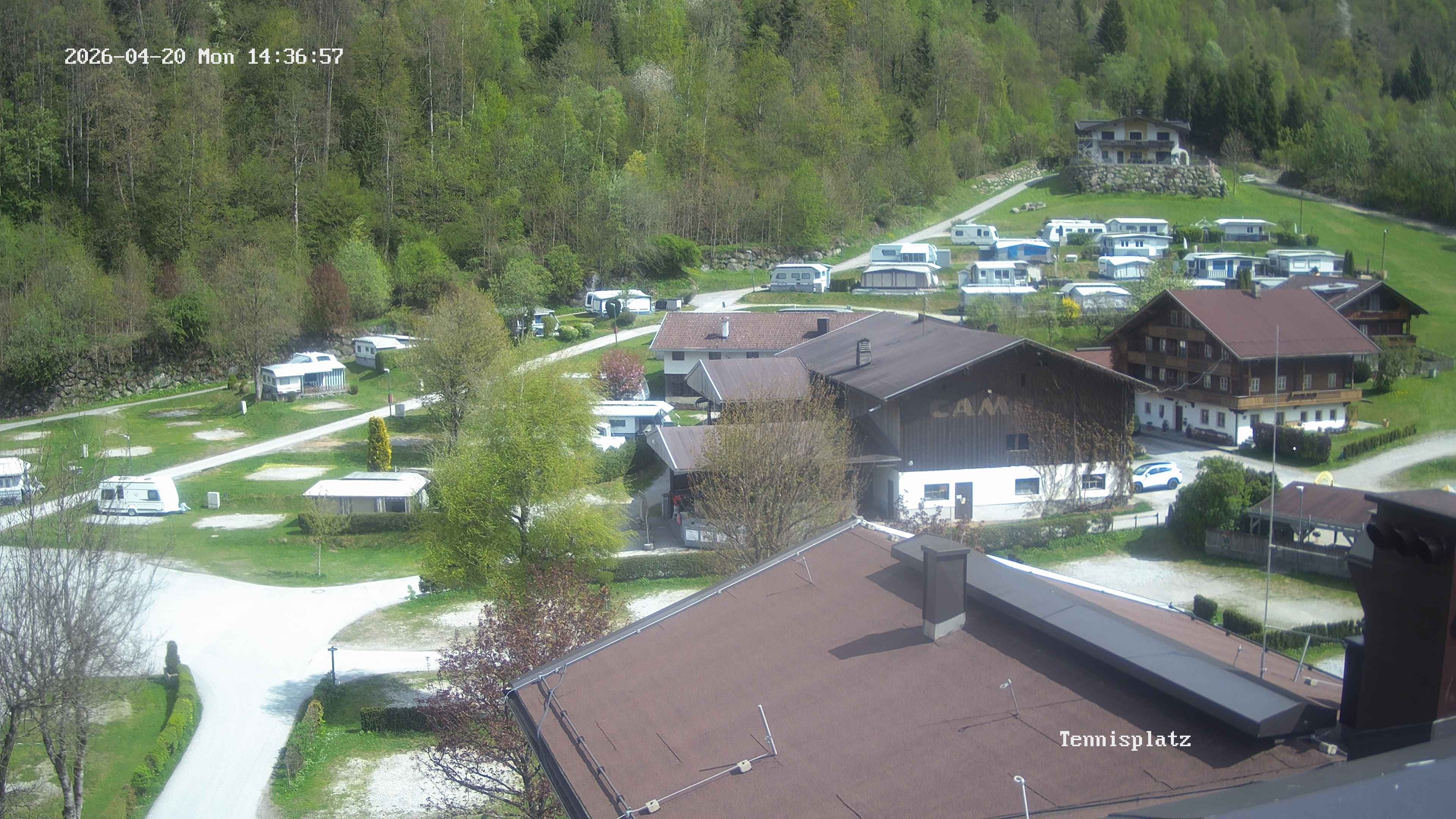 Archiv Foto Webcam Camping Aufenfeld - Appartements