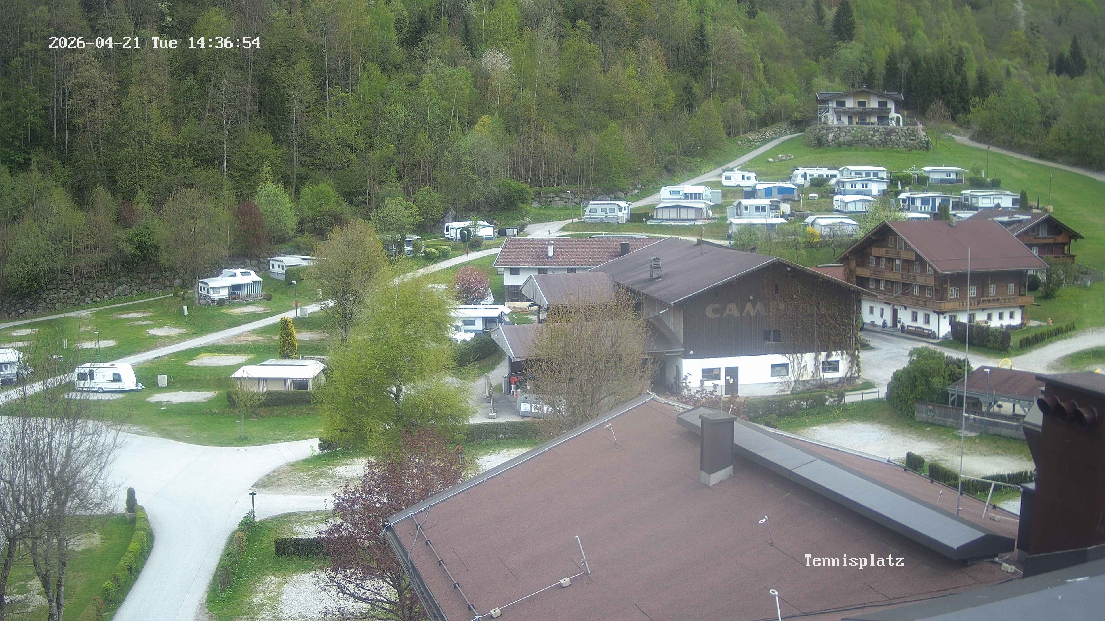 Archiv Foto Webcam Camping Aufenfeld - Appartements