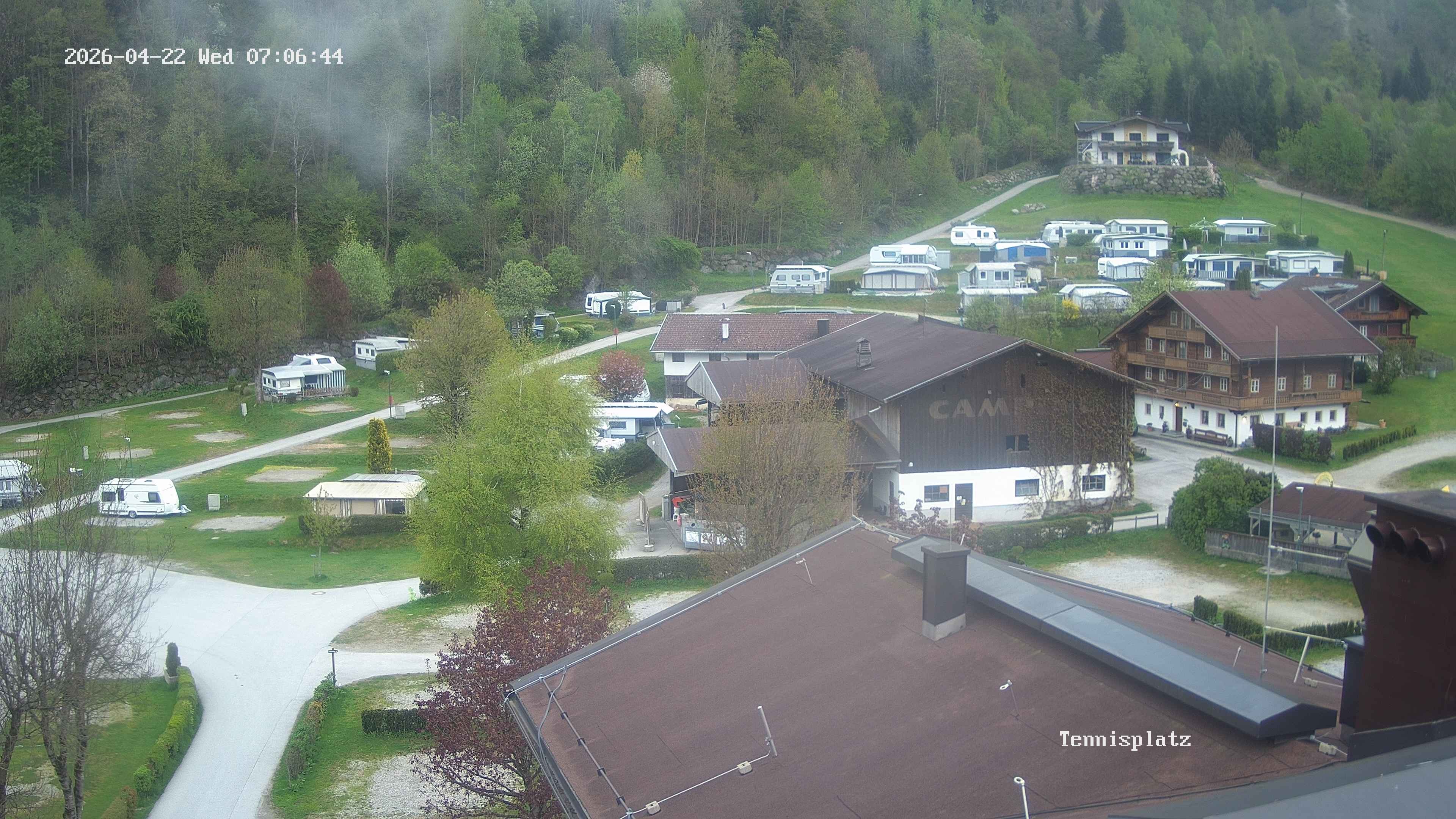 Archived image Webcam Camping Aufenfeld - View Wiesenhof