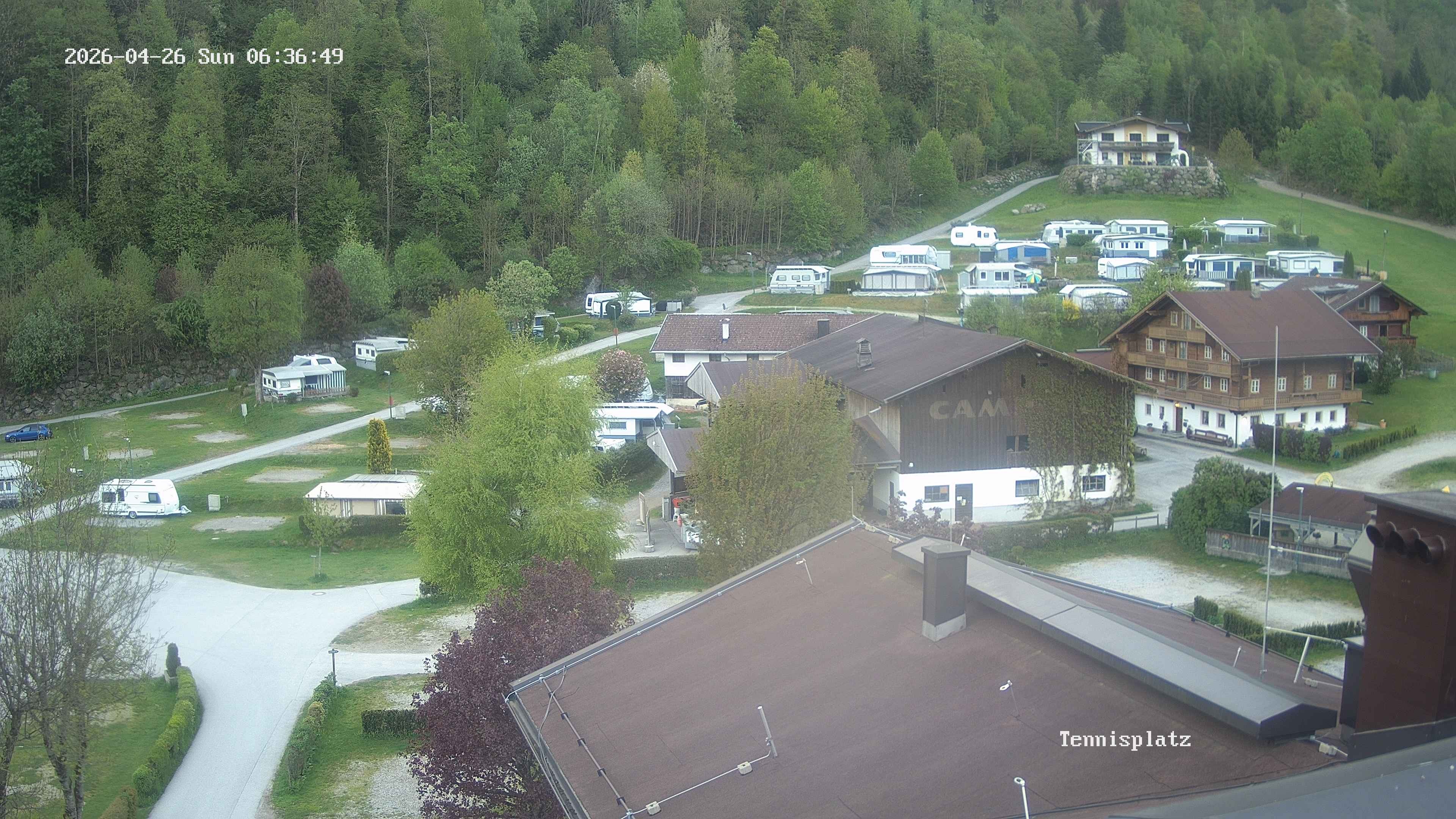 Archived image Webcam Camping Aufenfeld - View Wiesenhof