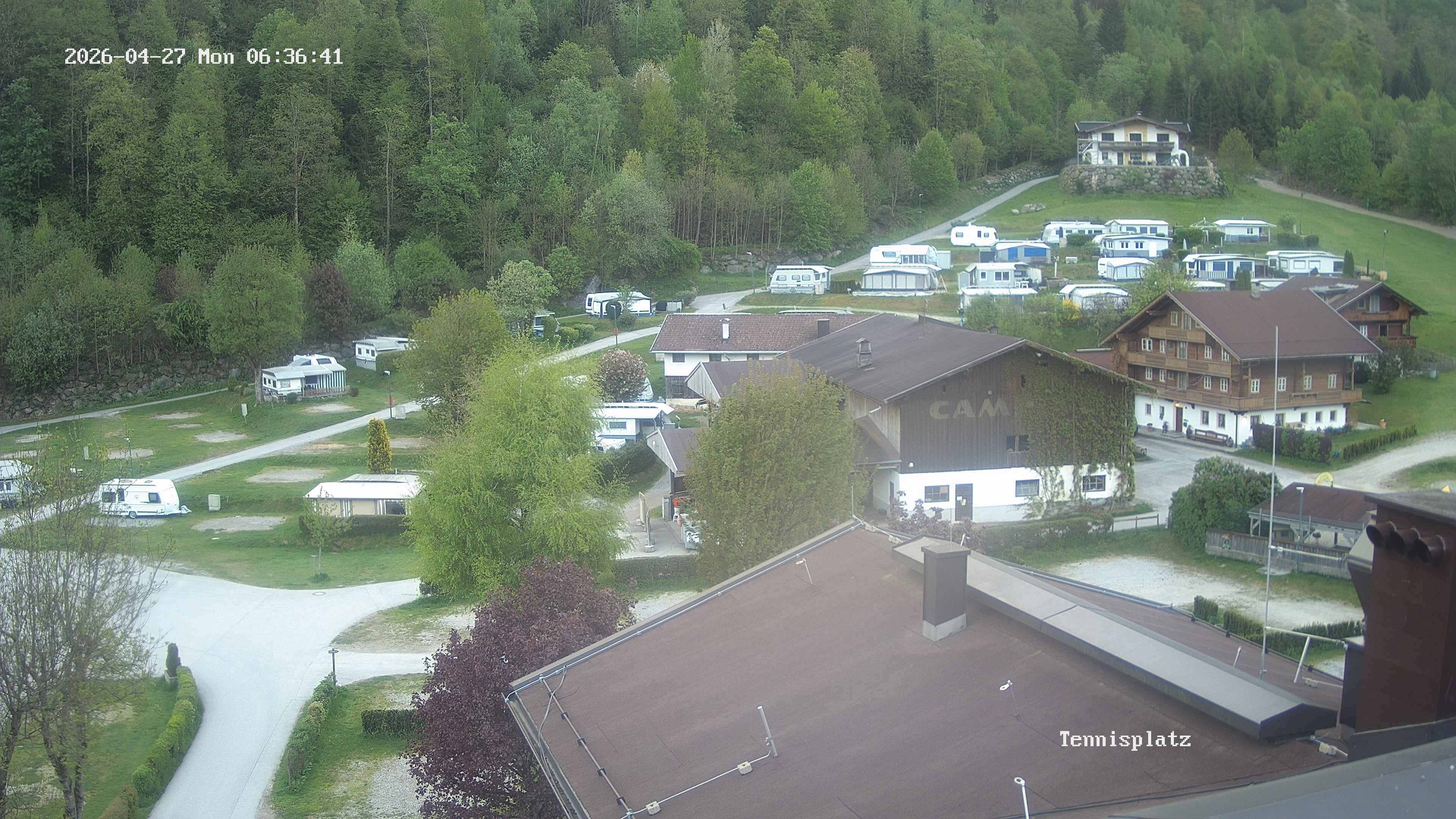 Archiv Foto Webcam Camping Aufenfeld - Appartements