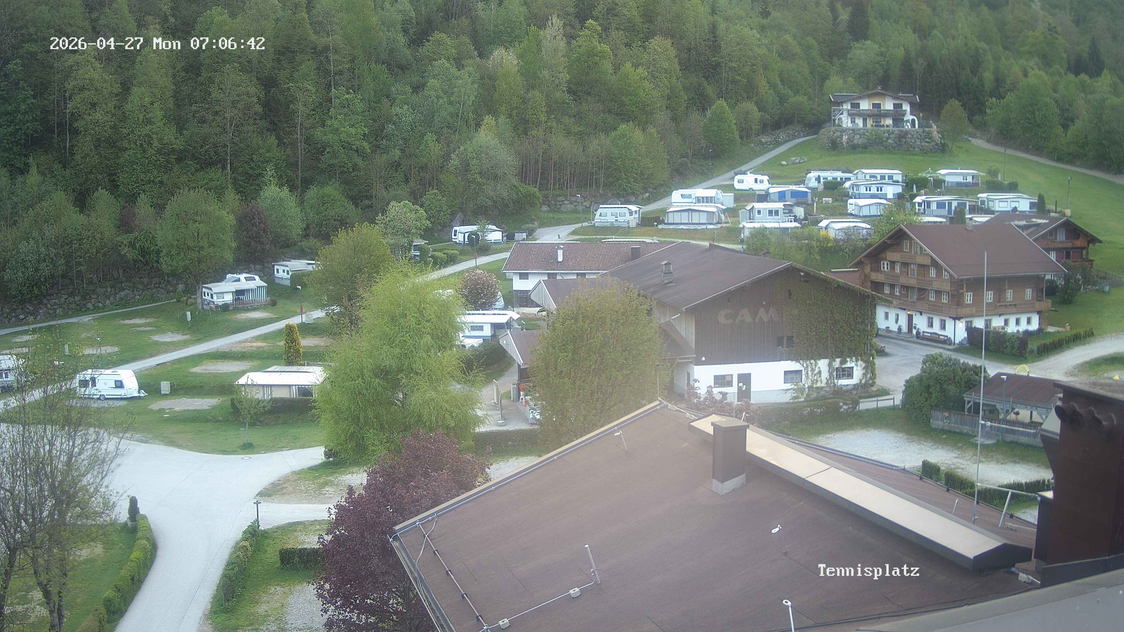 Archiv Foto Webcam Camping Aufenfeld - Appartements