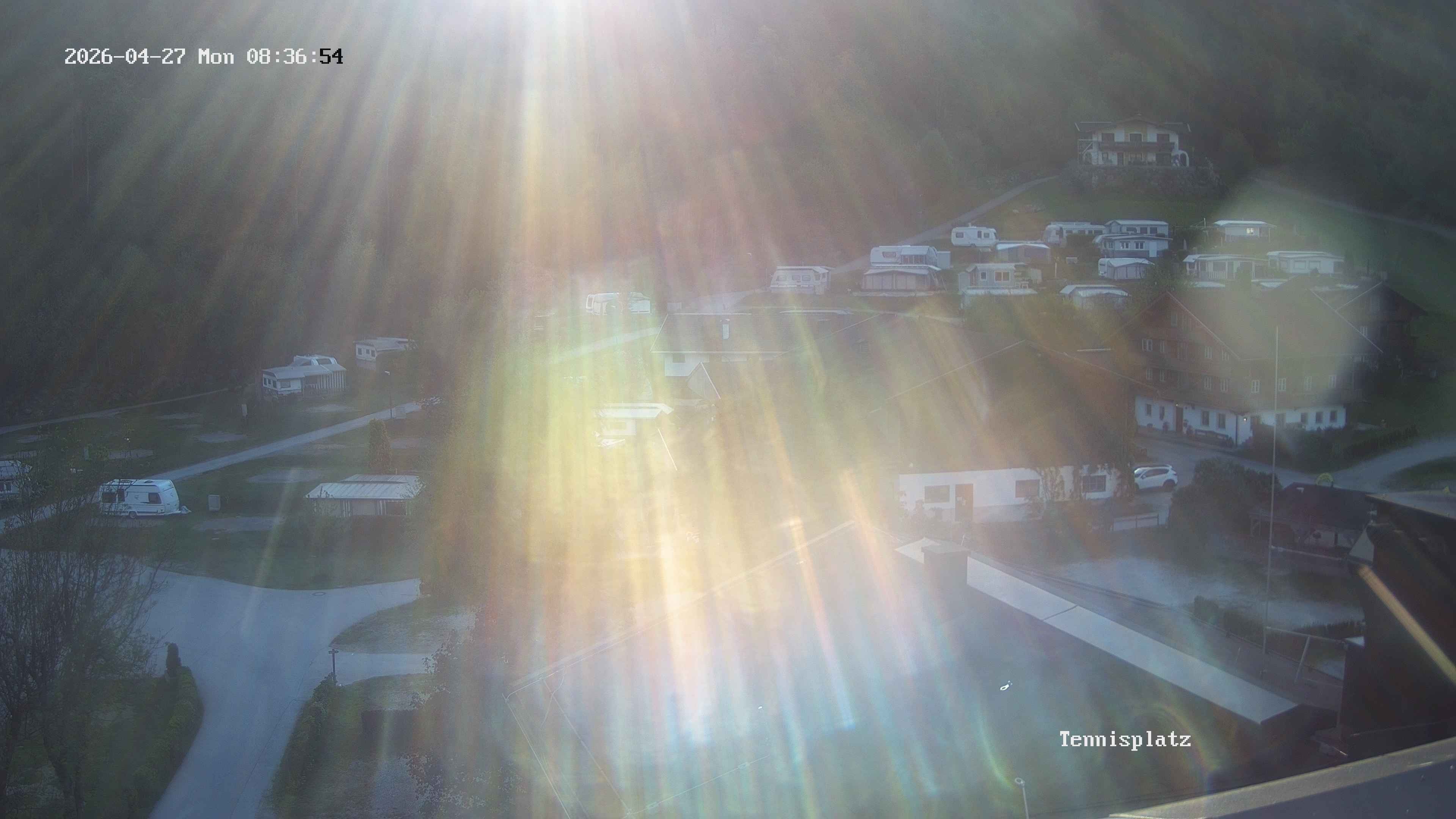 Archiv Foto Webcam Camping Aufenfeld - Appartements