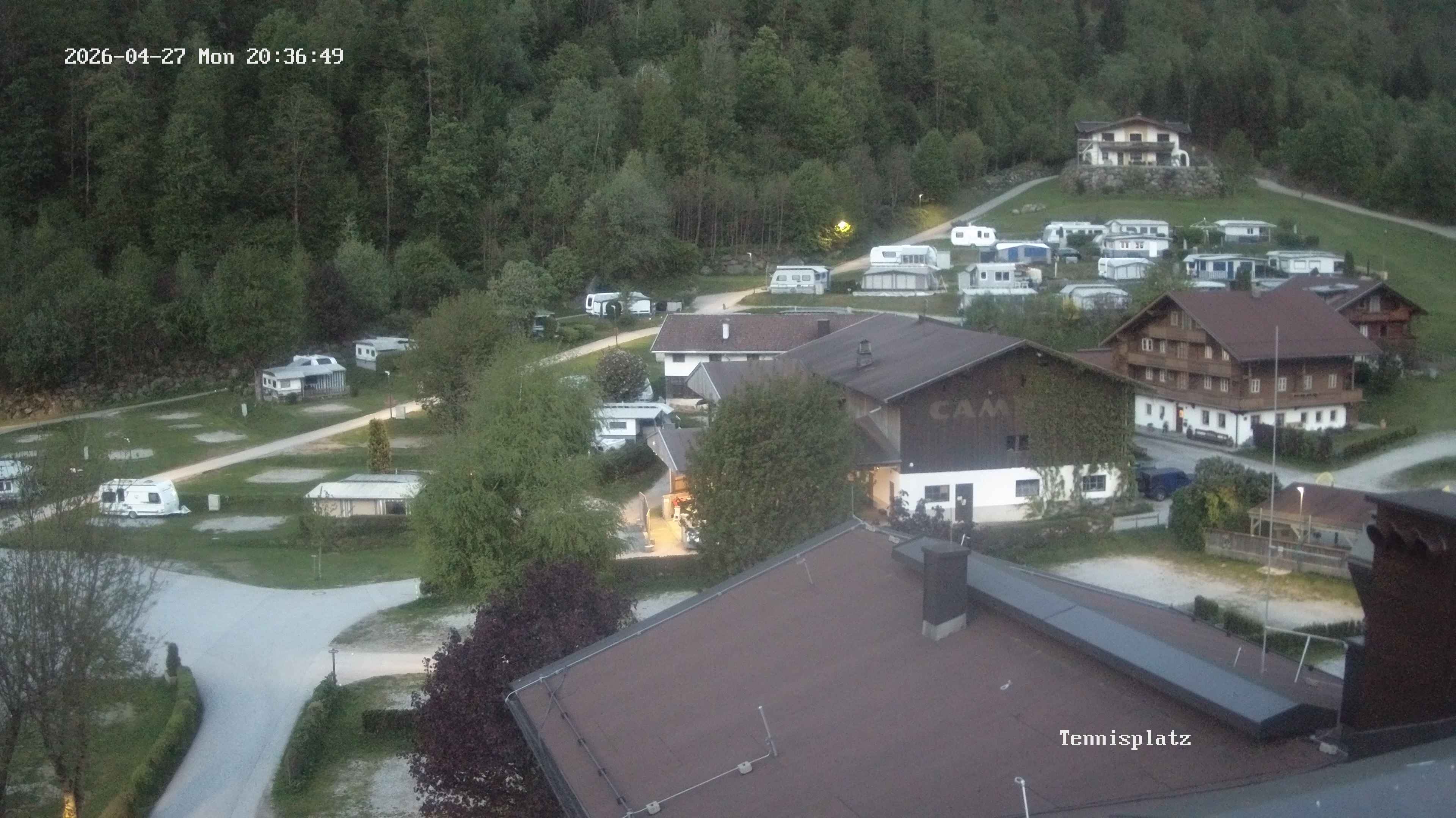 Archiv Foto Webcam Camping Aufenfeld - Appartements