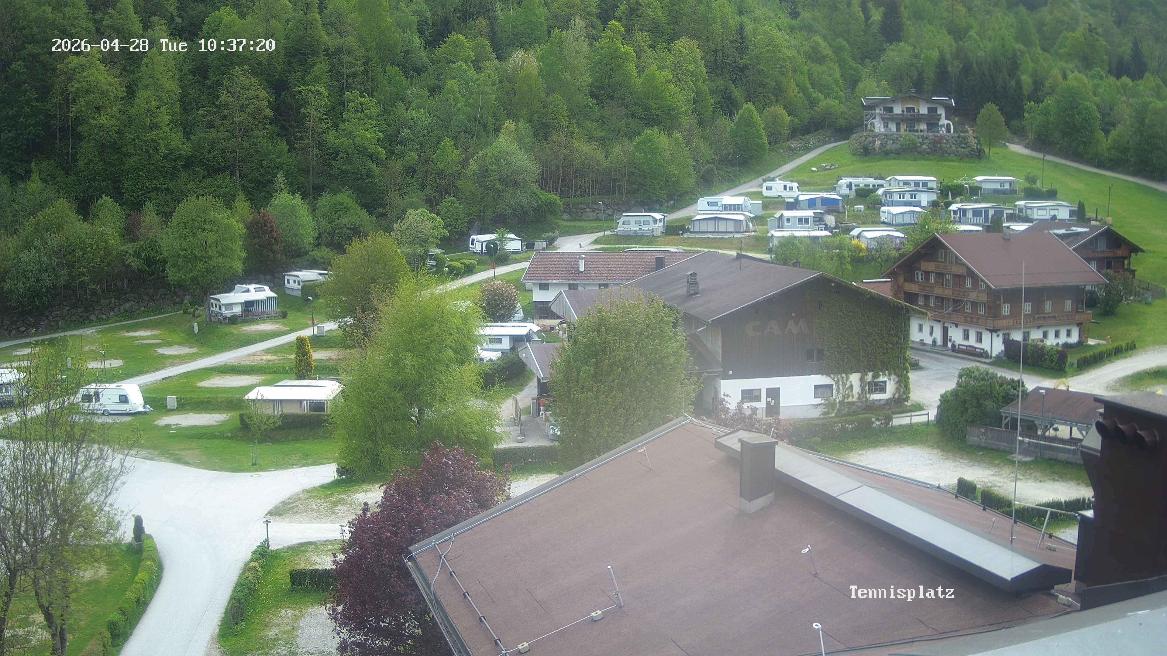 Archiv Foto Webcam Camping Aufenfeld - Appartements