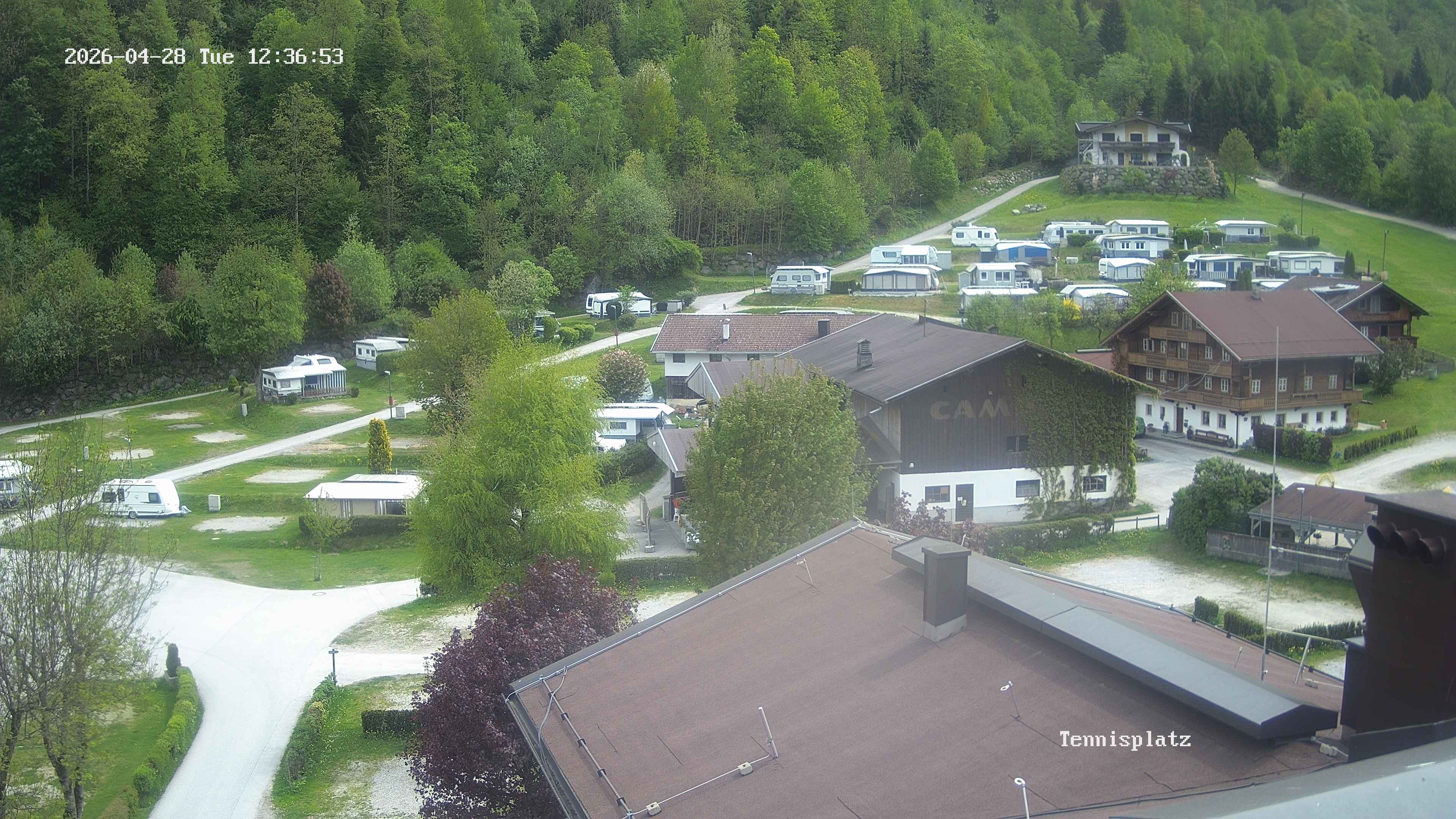 Archiv Foto Webcam Camping Aufenfeld - Appartements