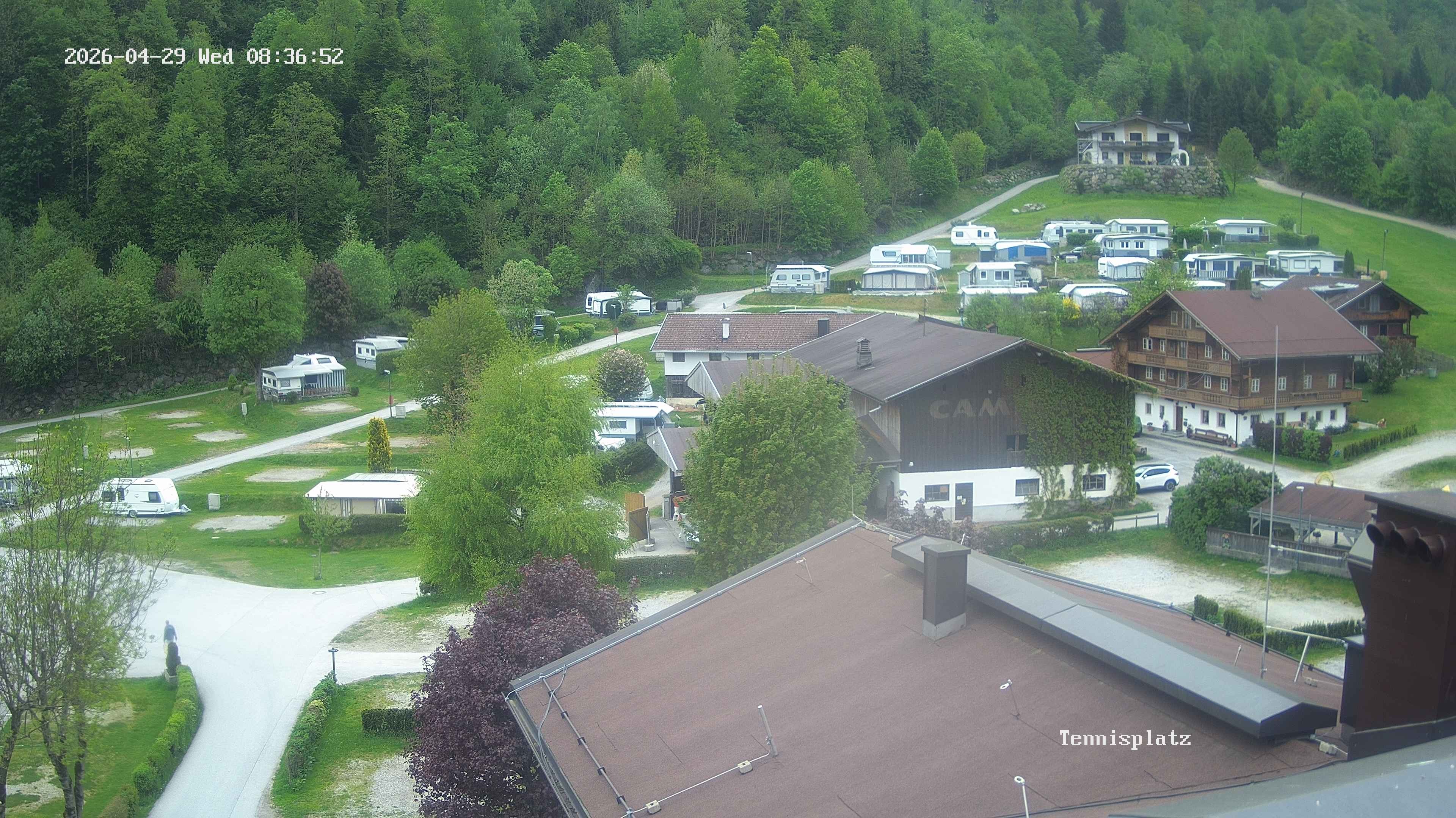 Archived image Webcam Camping Aufenfeld - View Wiesenhof