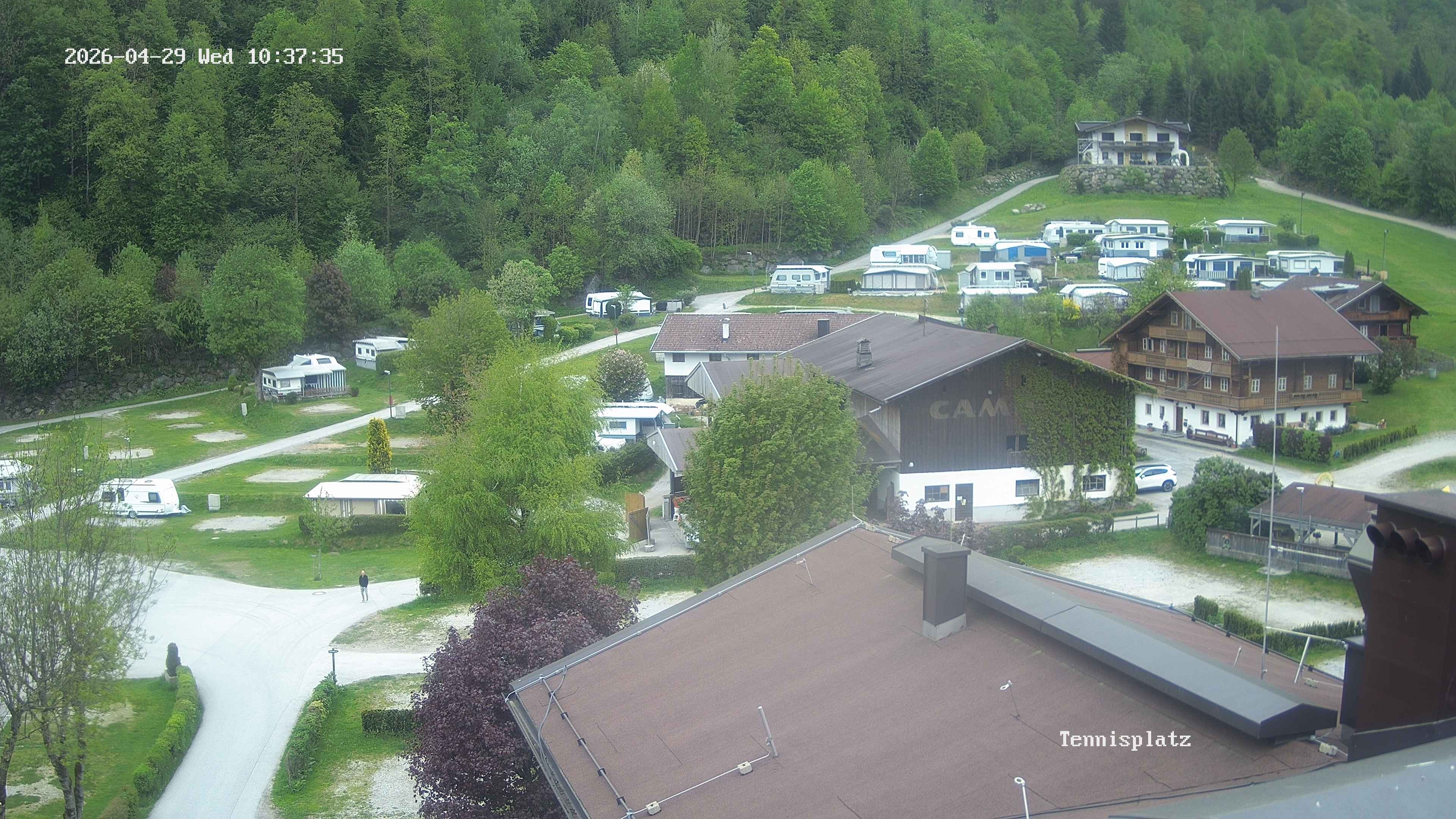 Archiv Foto Webcam Camping Aufenfeld - Appartements