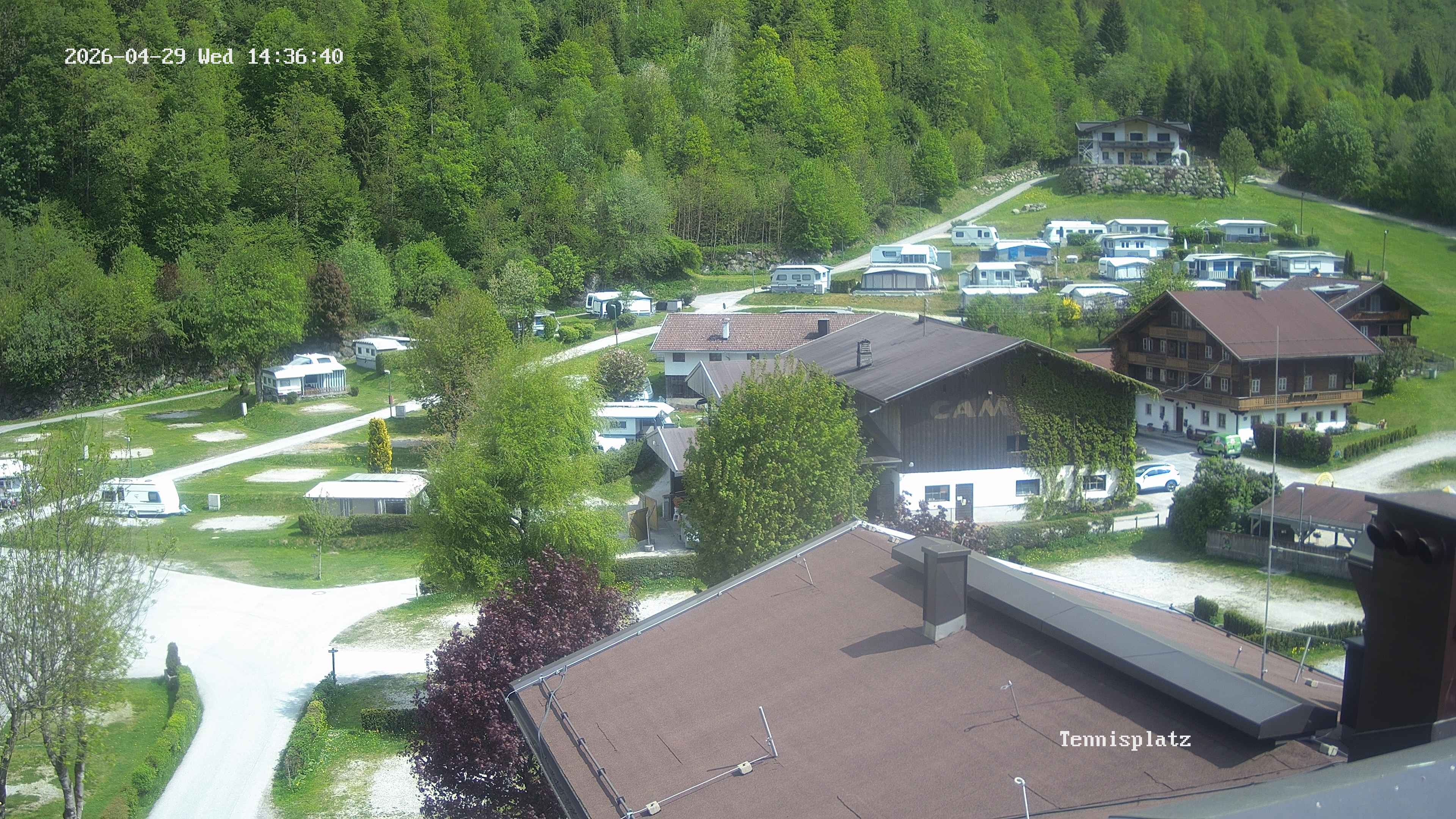 Archiv Foto Webcam Camping Aufenfeld - Appartements