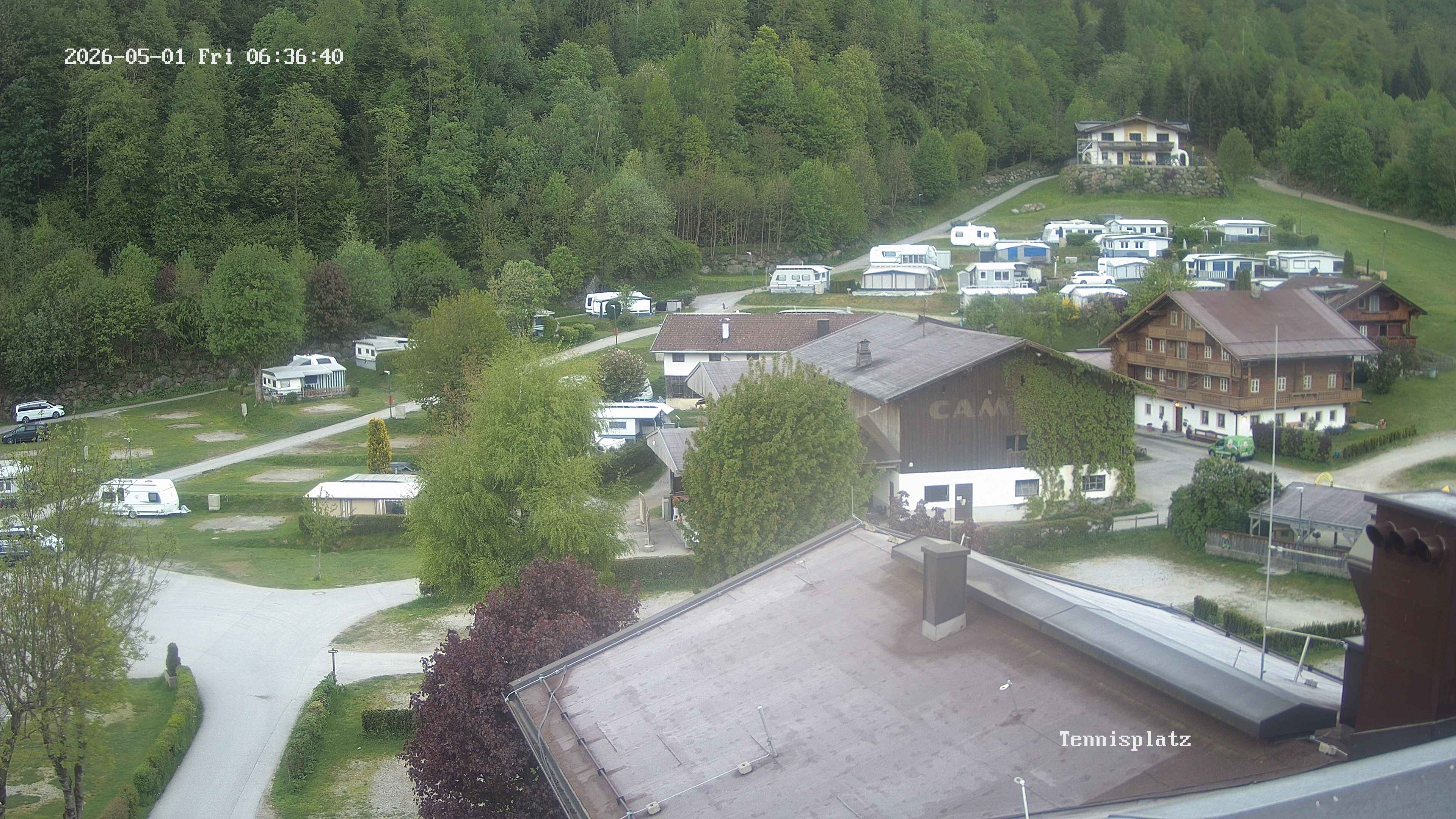 Archiv Foto Webcam Camping Aufenfeld - Appartements