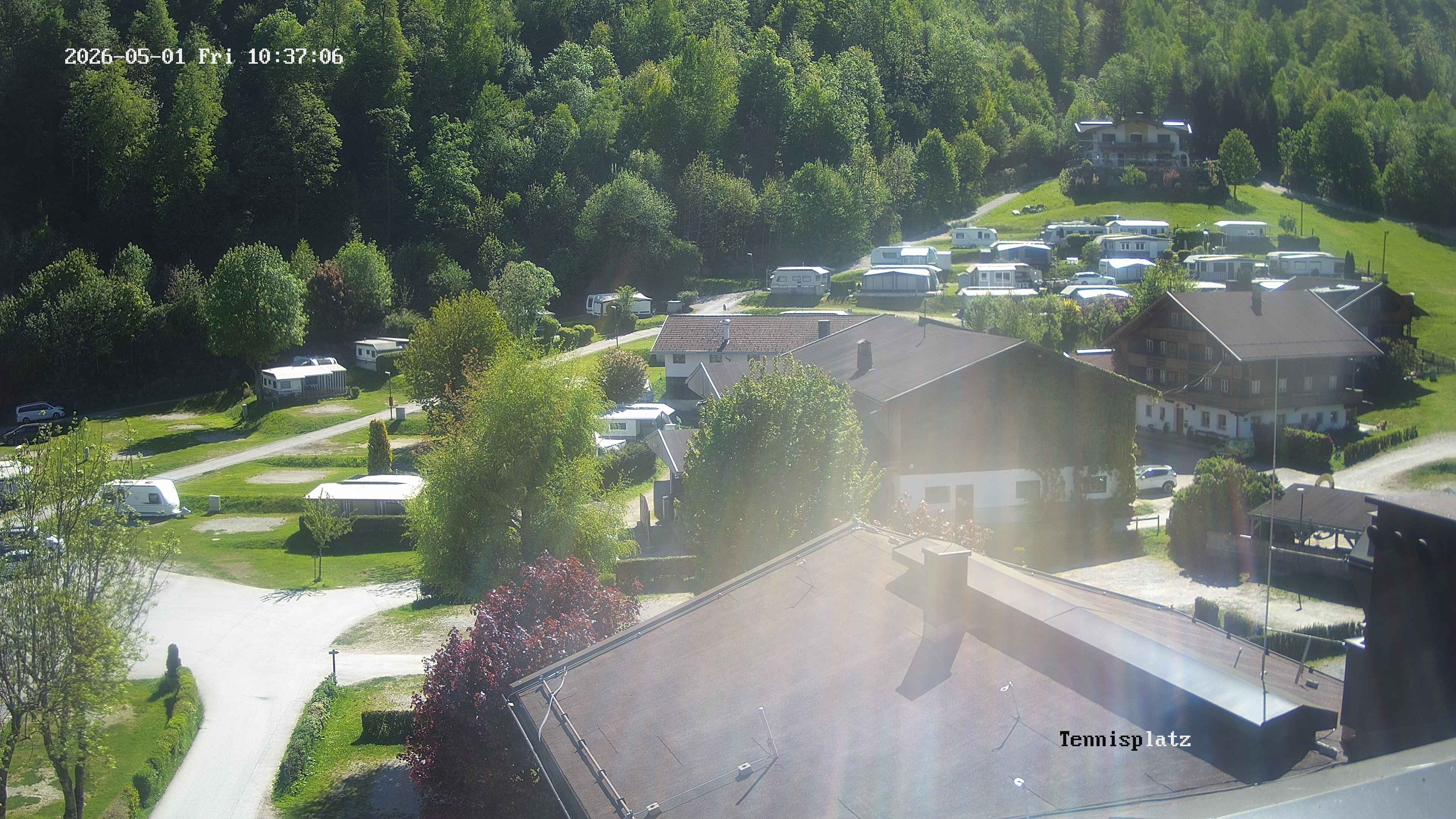 Archiv Foto Webcam Camping Aufenfeld - Appartements
