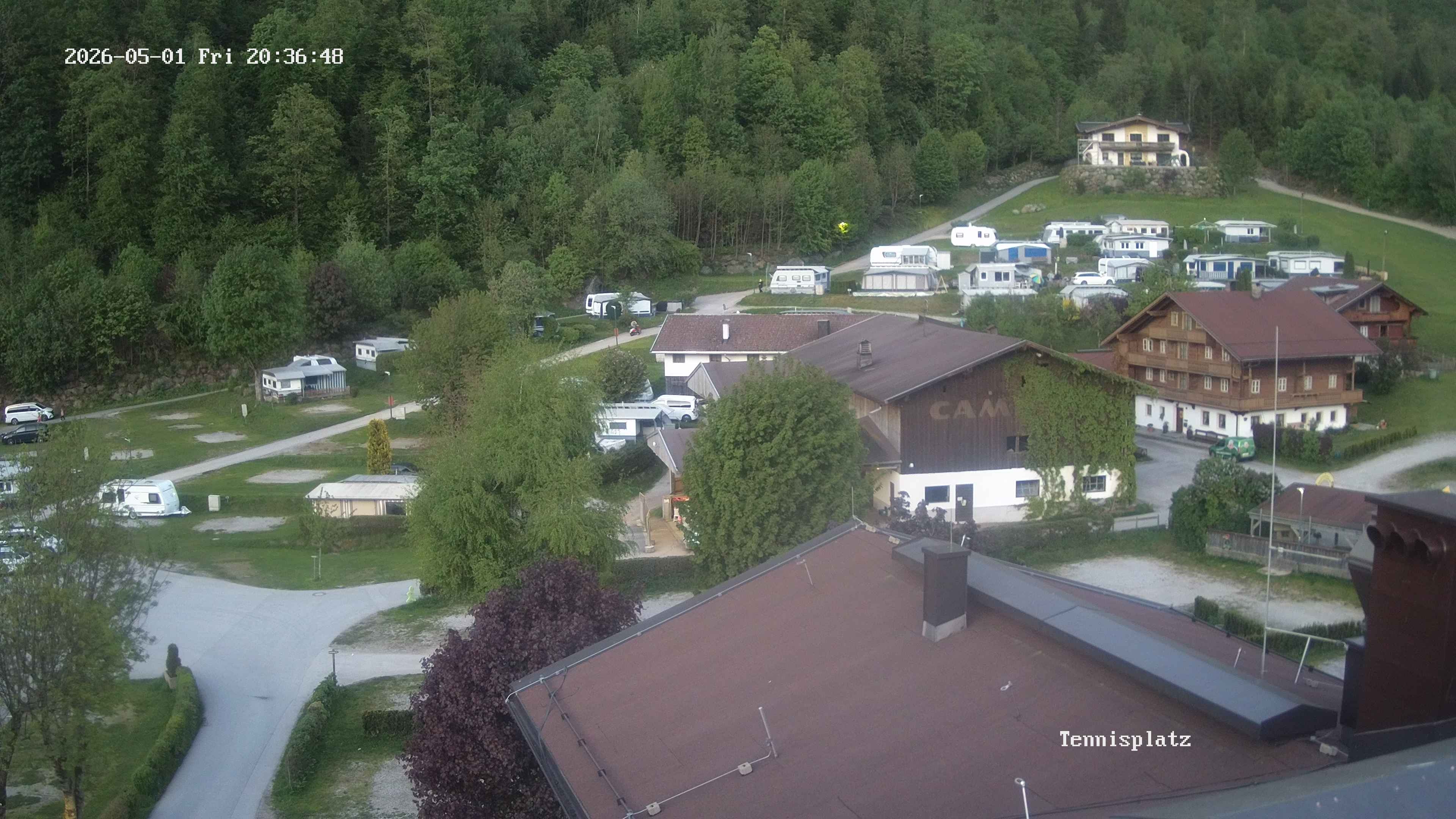 Archiv Foto Webcam Camping Aufenfeld - Appartements