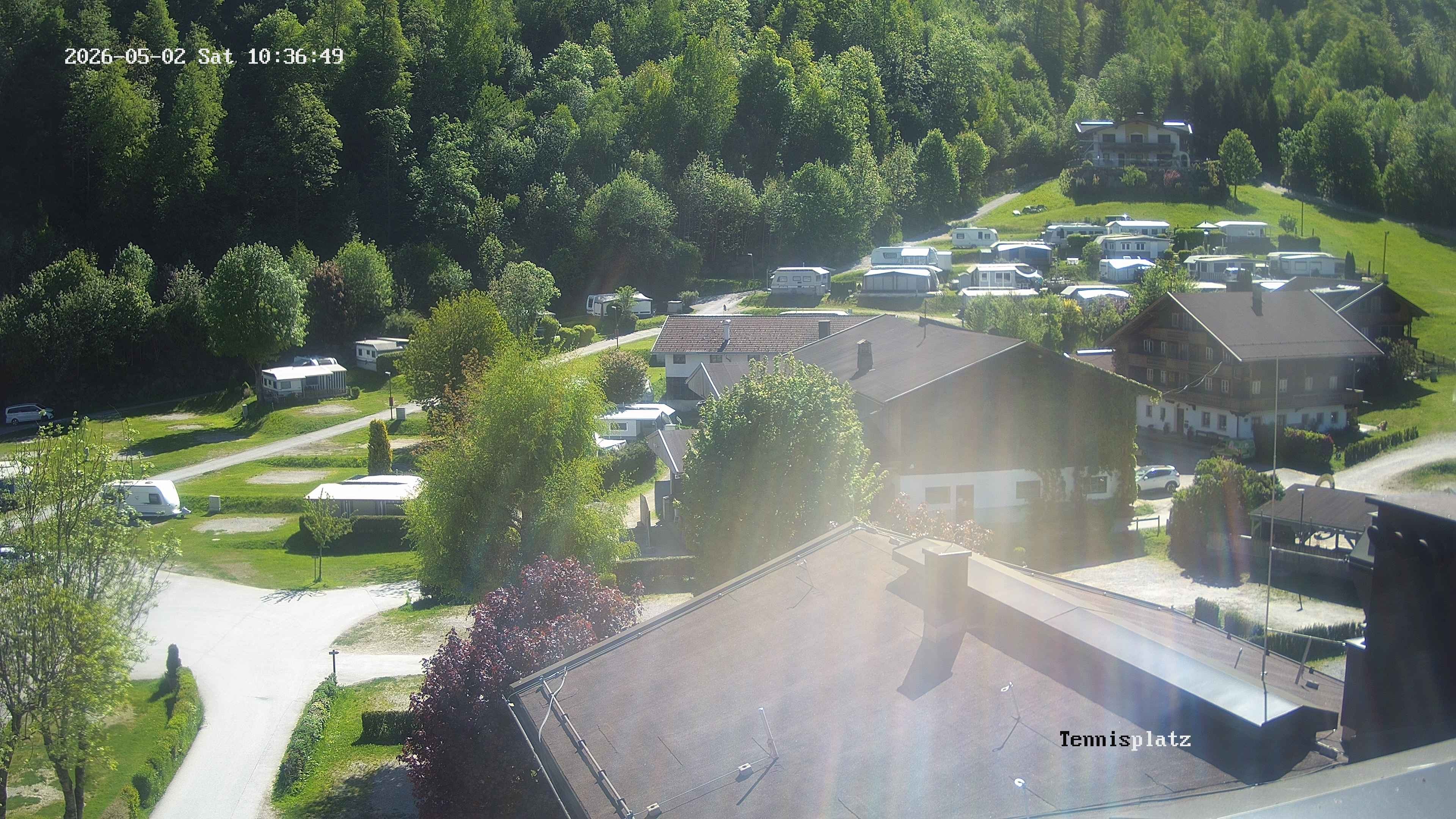 Archiv Foto Webcam Camping Aufenfeld - Appartements