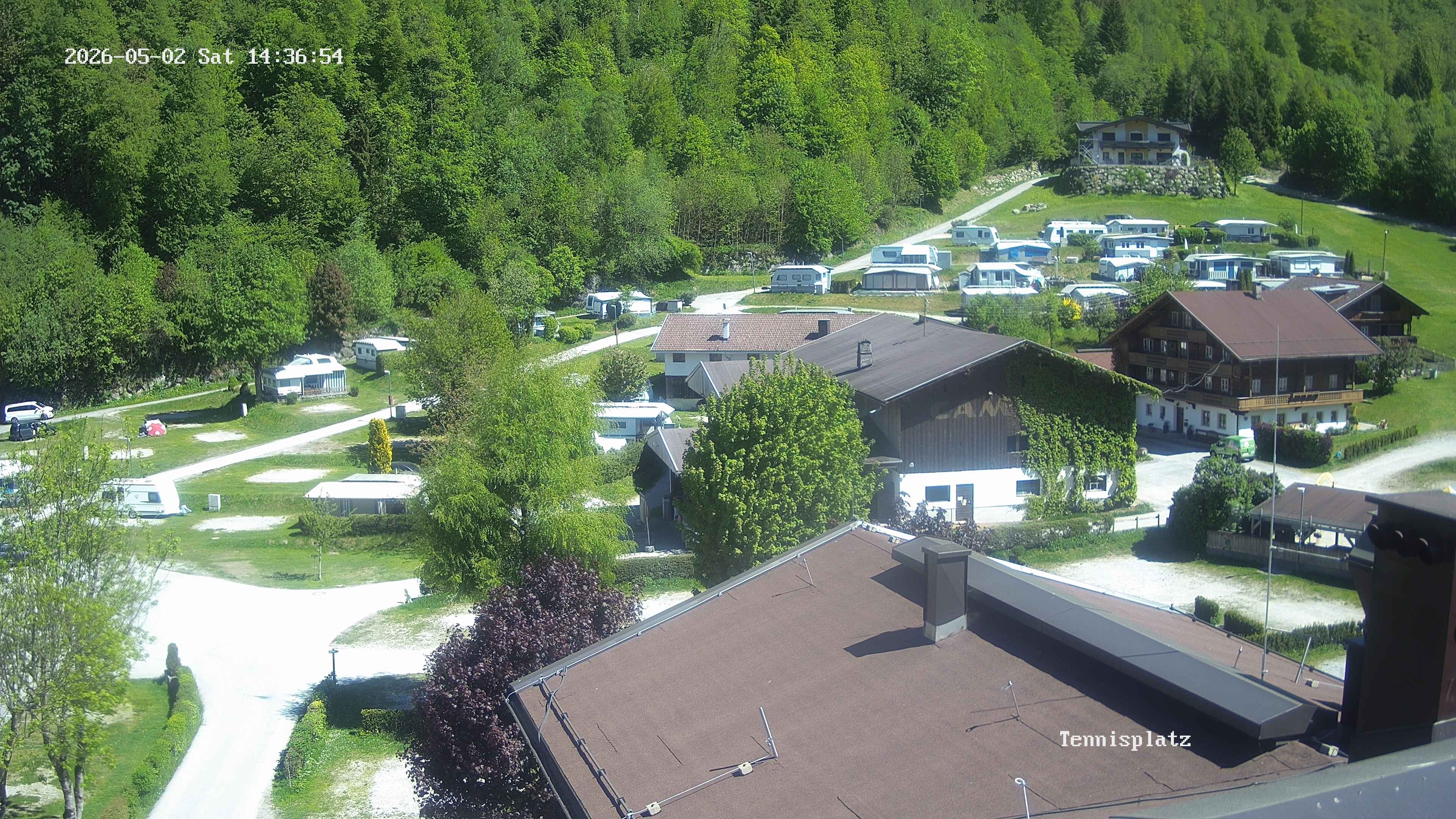 Archiv Foto Webcam Camping Aufenfeld - Appartements