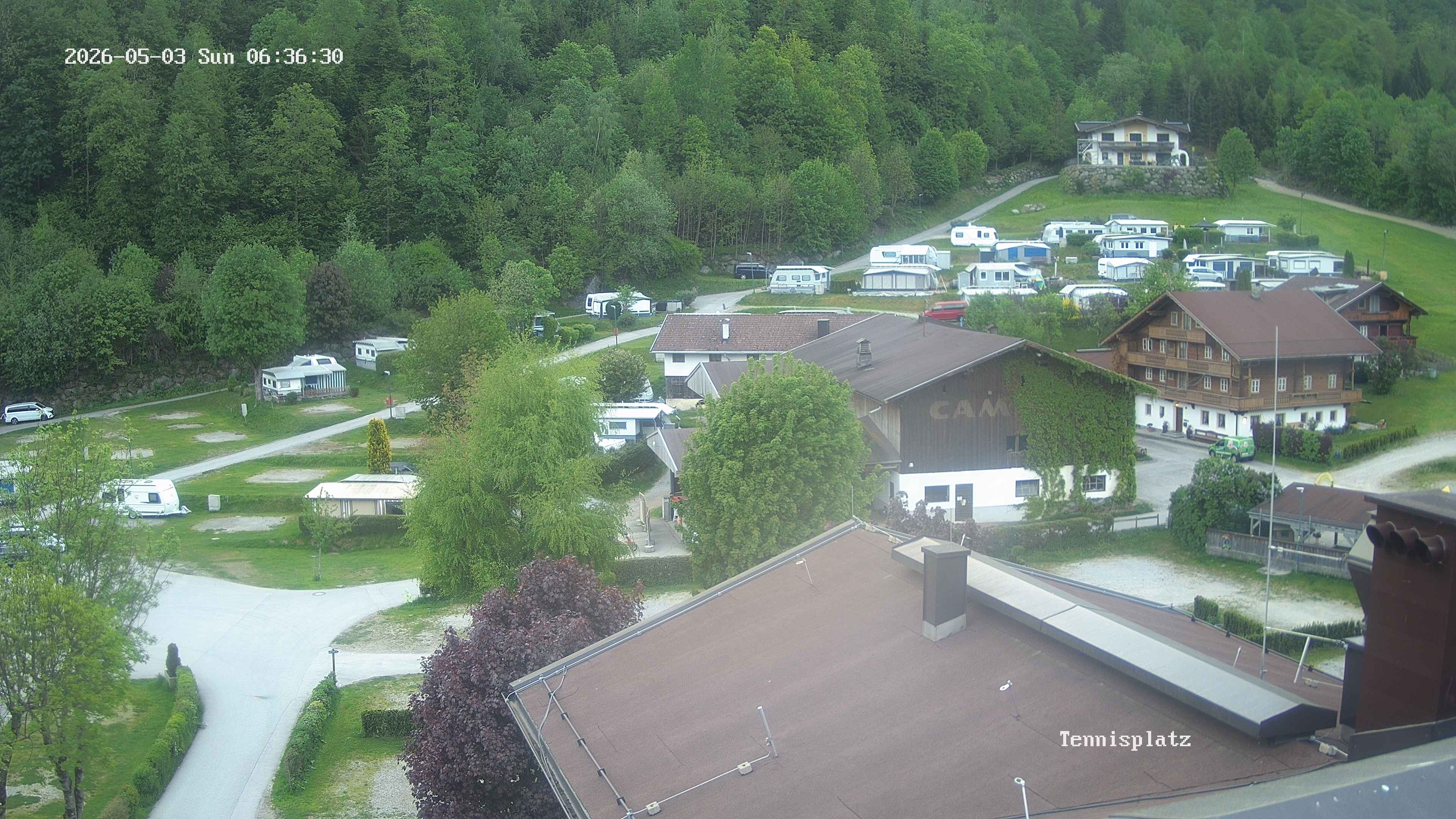 Archiv Foto Webcam Camping Aufenfeld - Appartements