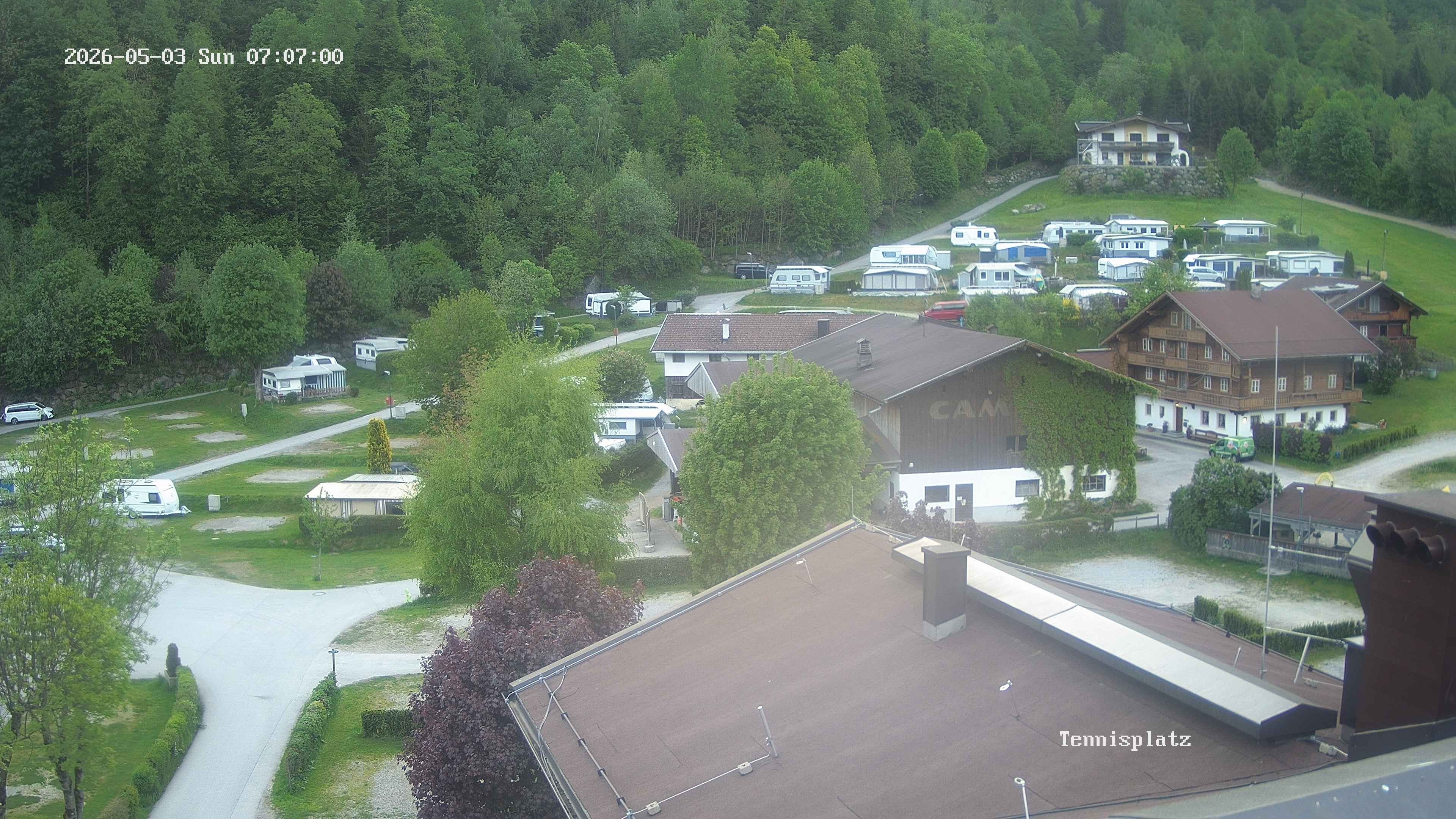 Archiv Foto Webcam Camping Aufenfeld - Appartements