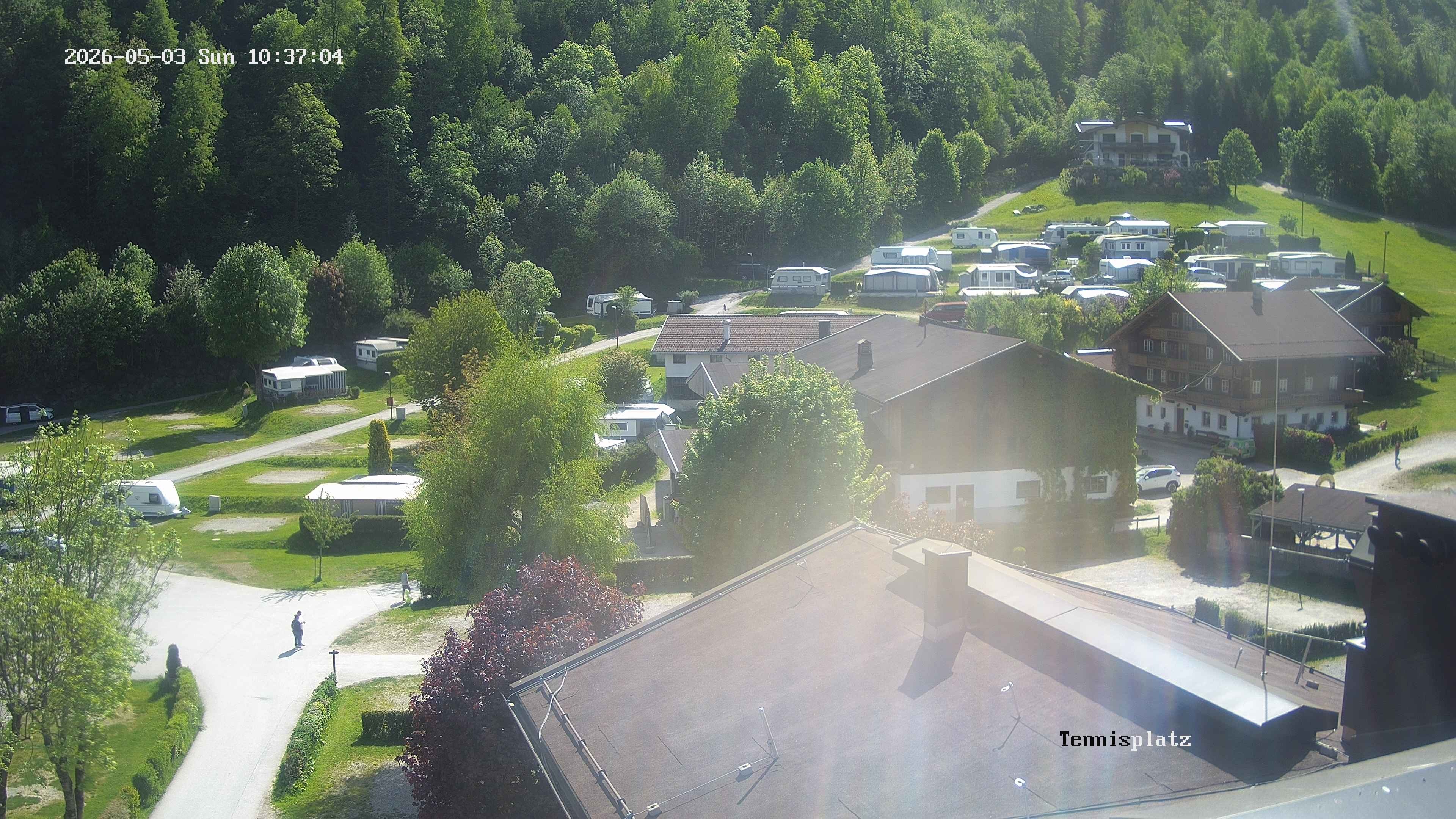 Archiv Foto Webcam Camping Aufenfeld - Appartements