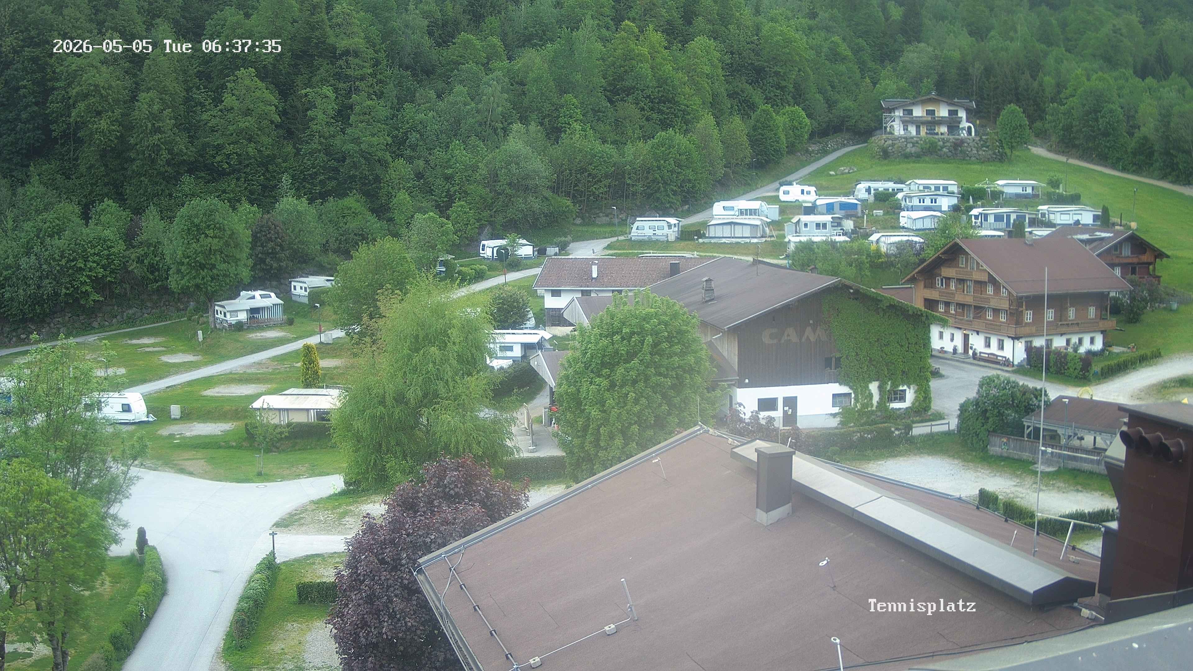 Archiv Foto Webcam Camping Aufenfeld - Appartements