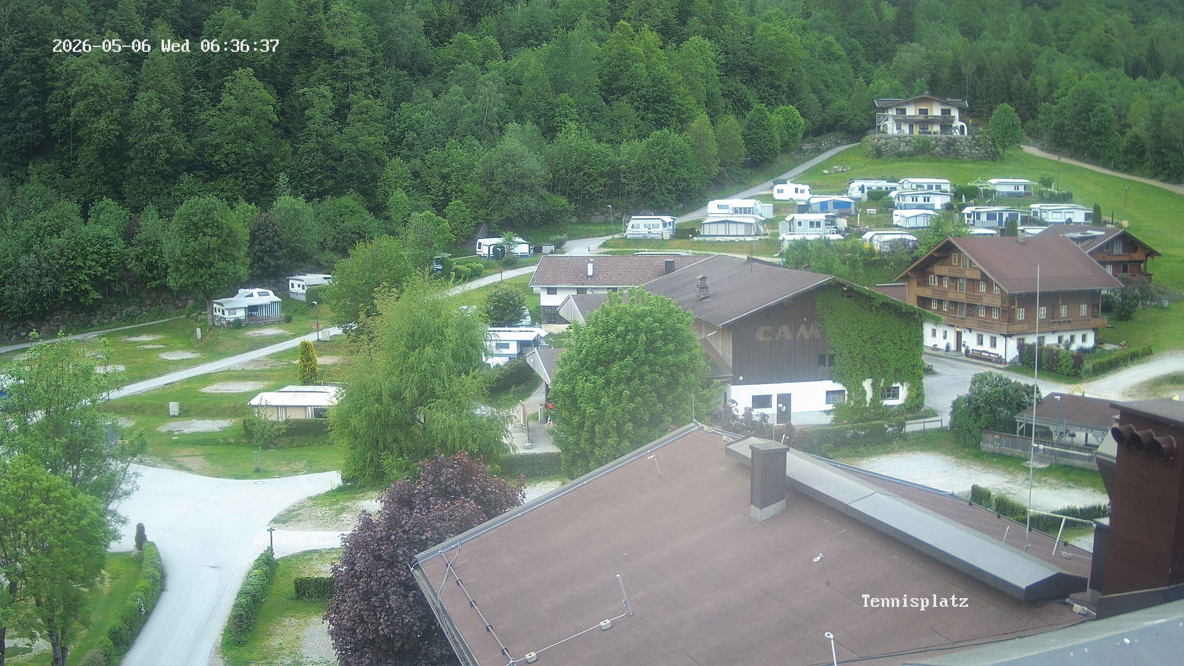 Archived image Webcam Camping Aufenfeld - View Wiesenhof