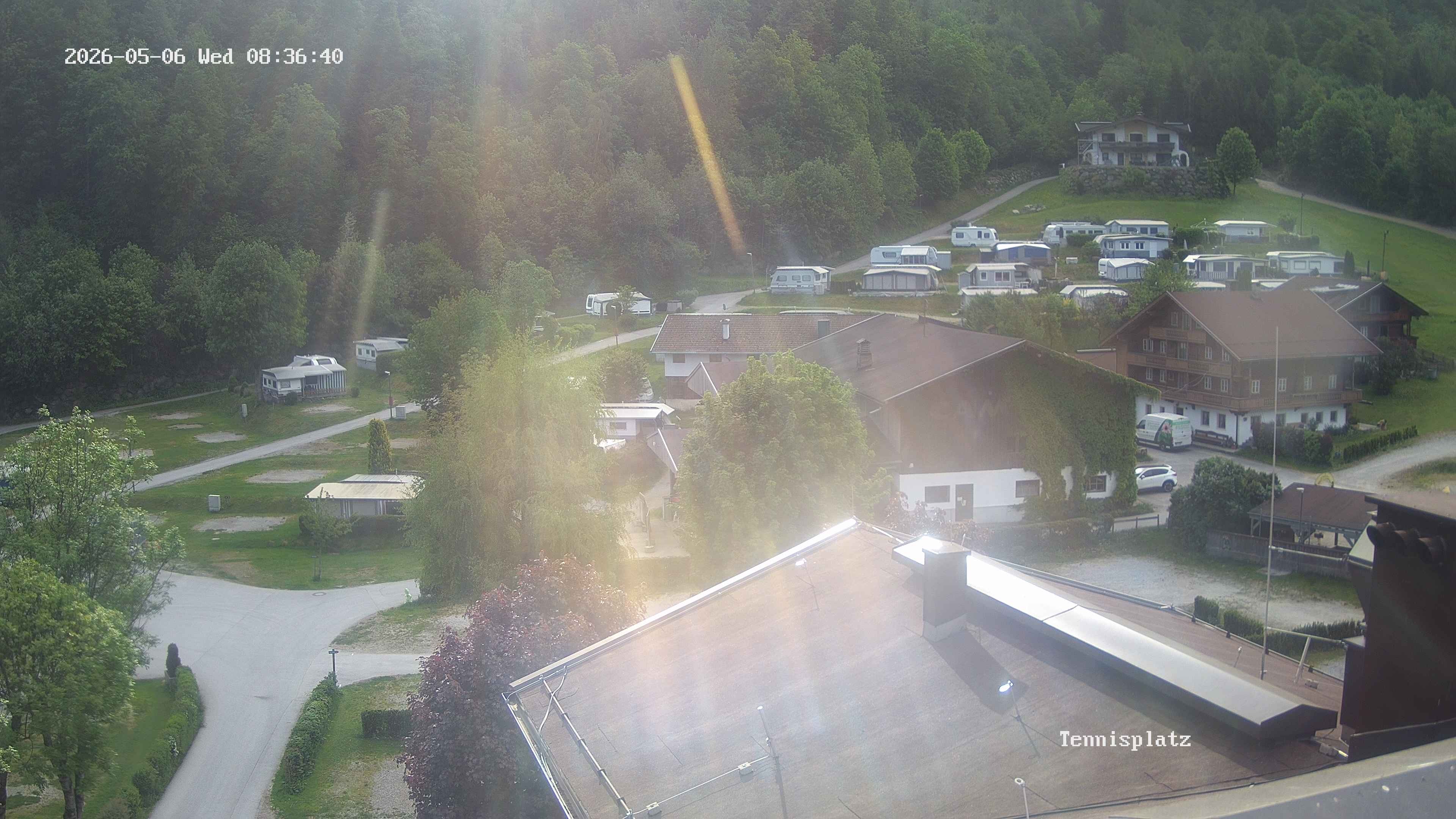 Archived image Webcam Camping Aufenfeld - View Wiesenhof