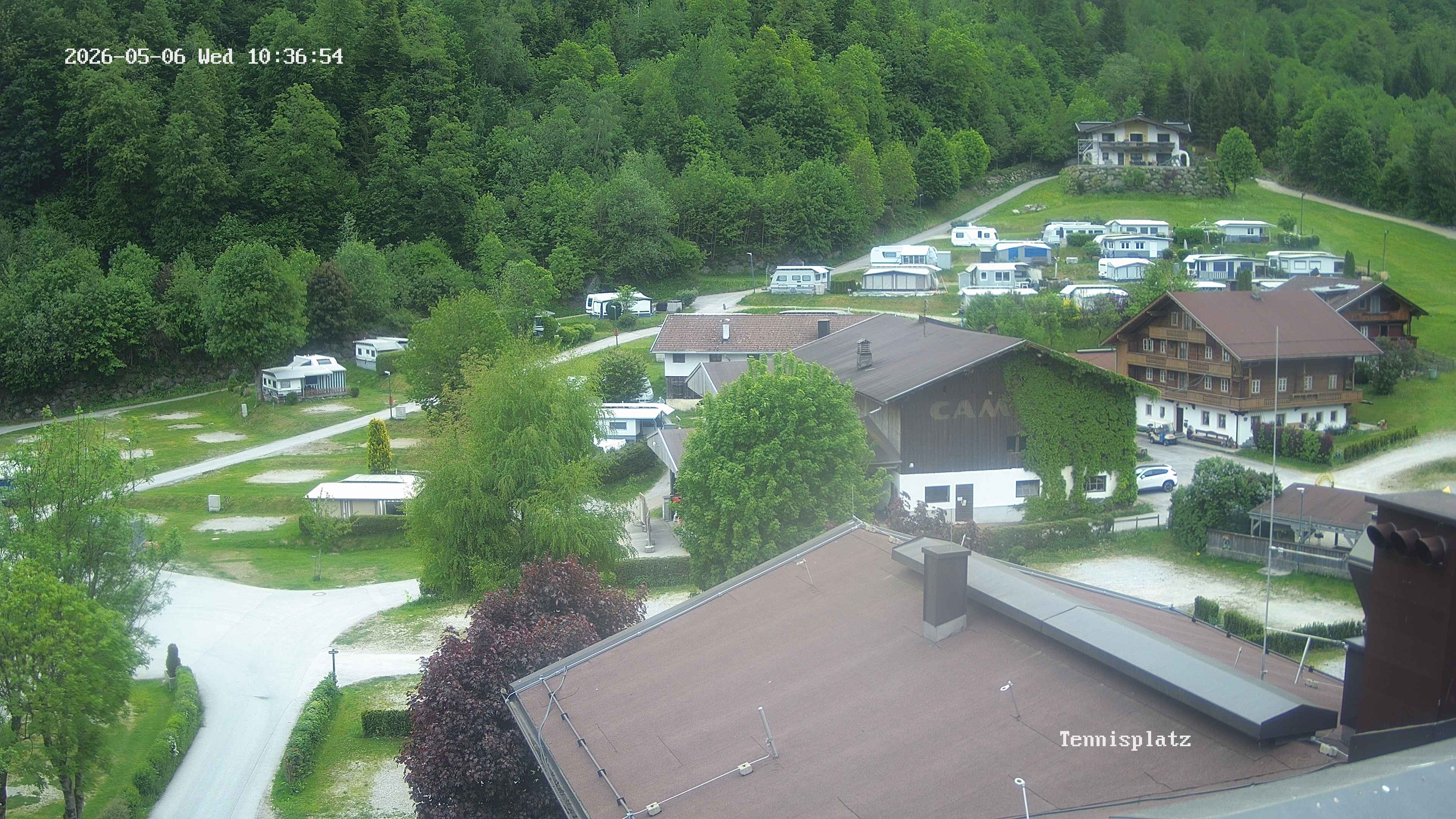 Archived image Webcam Camping Aufenfeld - View Wiesenhof