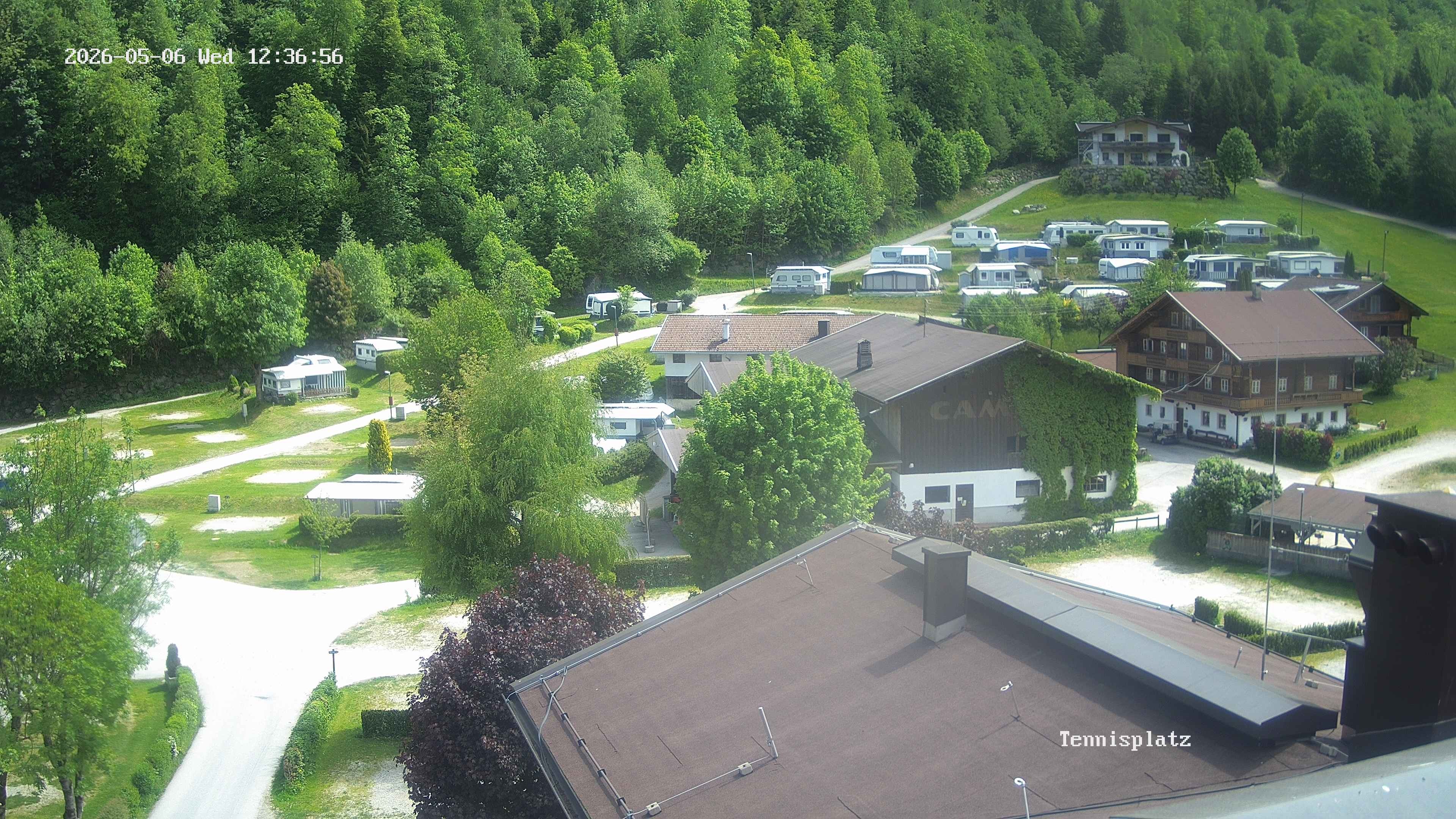 Archiv Foto Webcam Camping Aufenfeld - Appartements