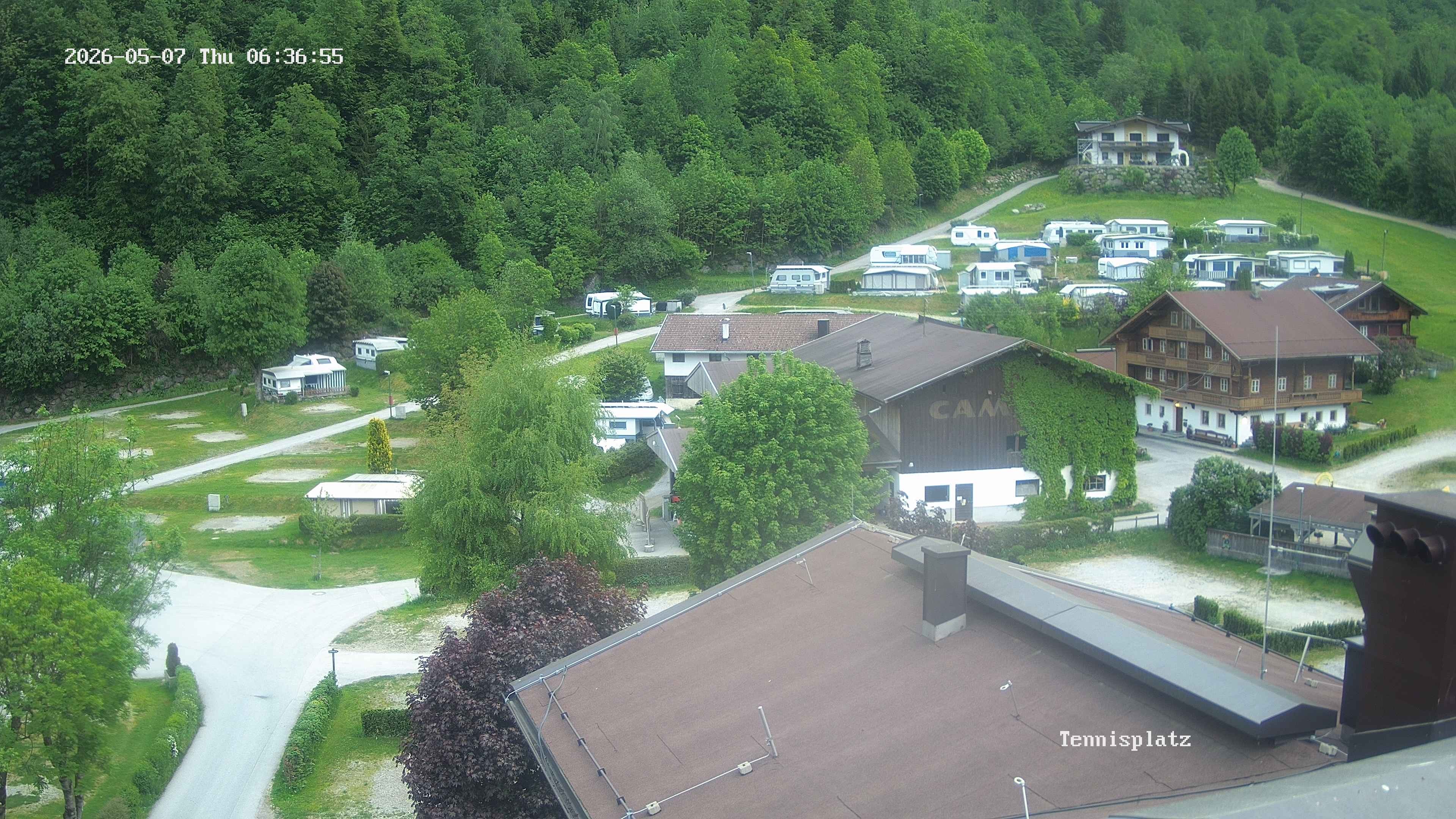 Archiv Foto Webcam Camping Aufenfeld - Appartements
